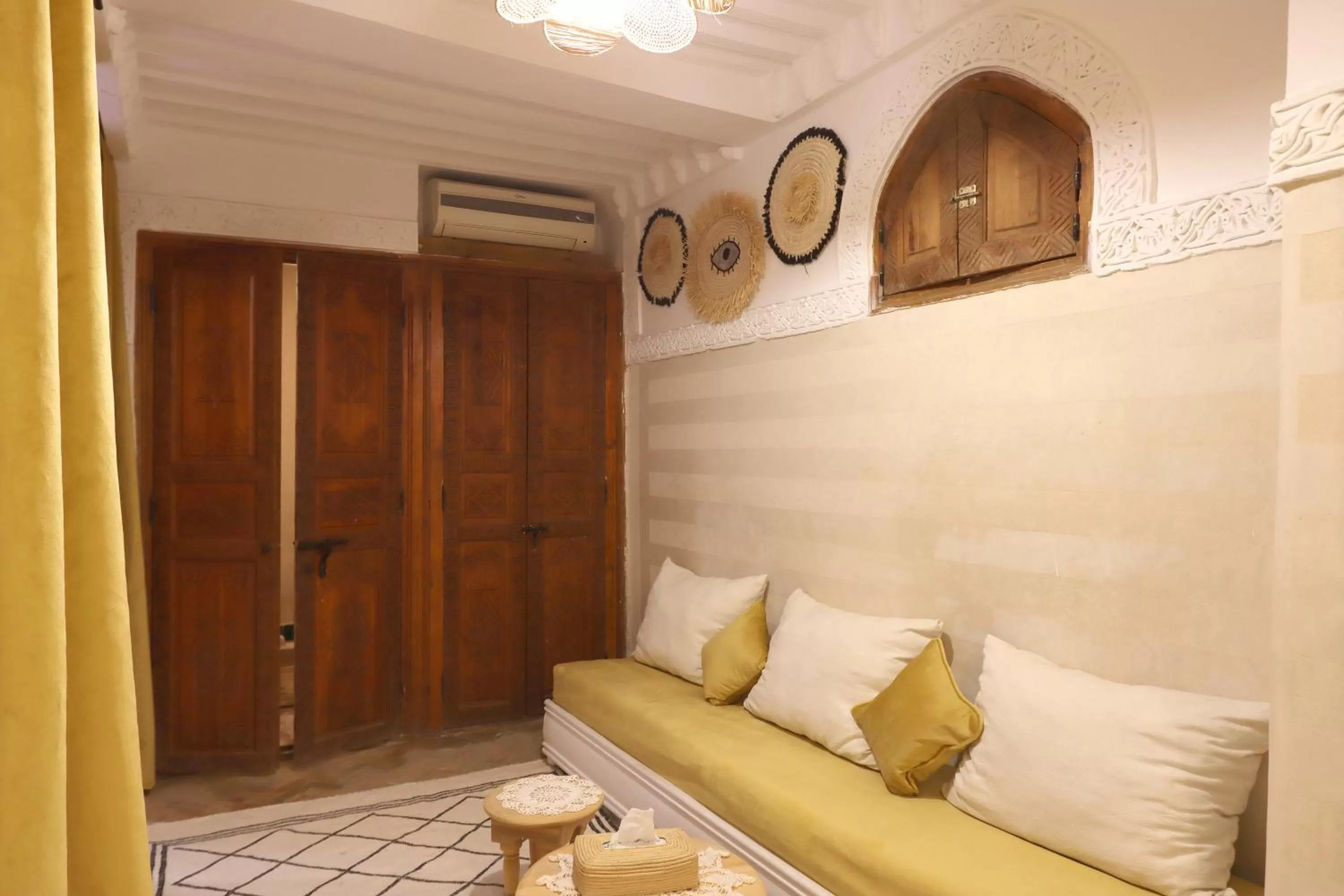 Seating area in Riad Venezia