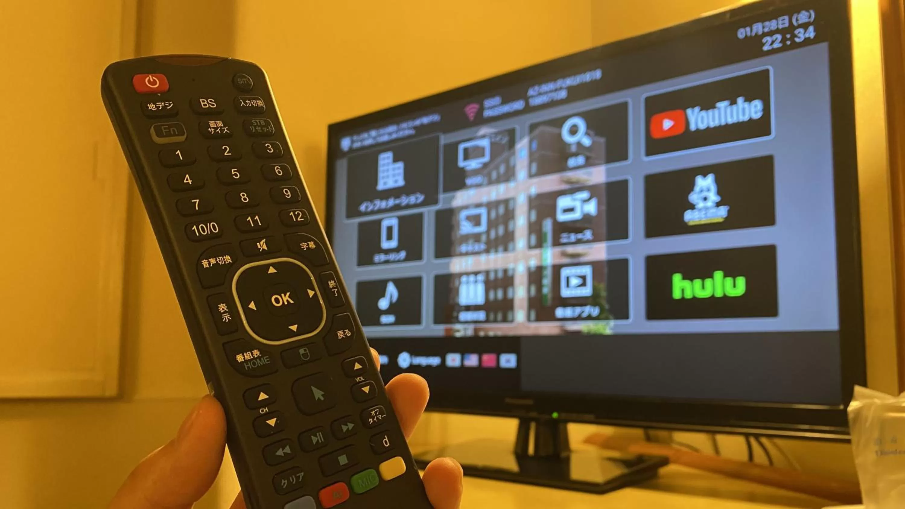 TV and multimedia in Az Inn Fukui (Ace Inn Fukui)