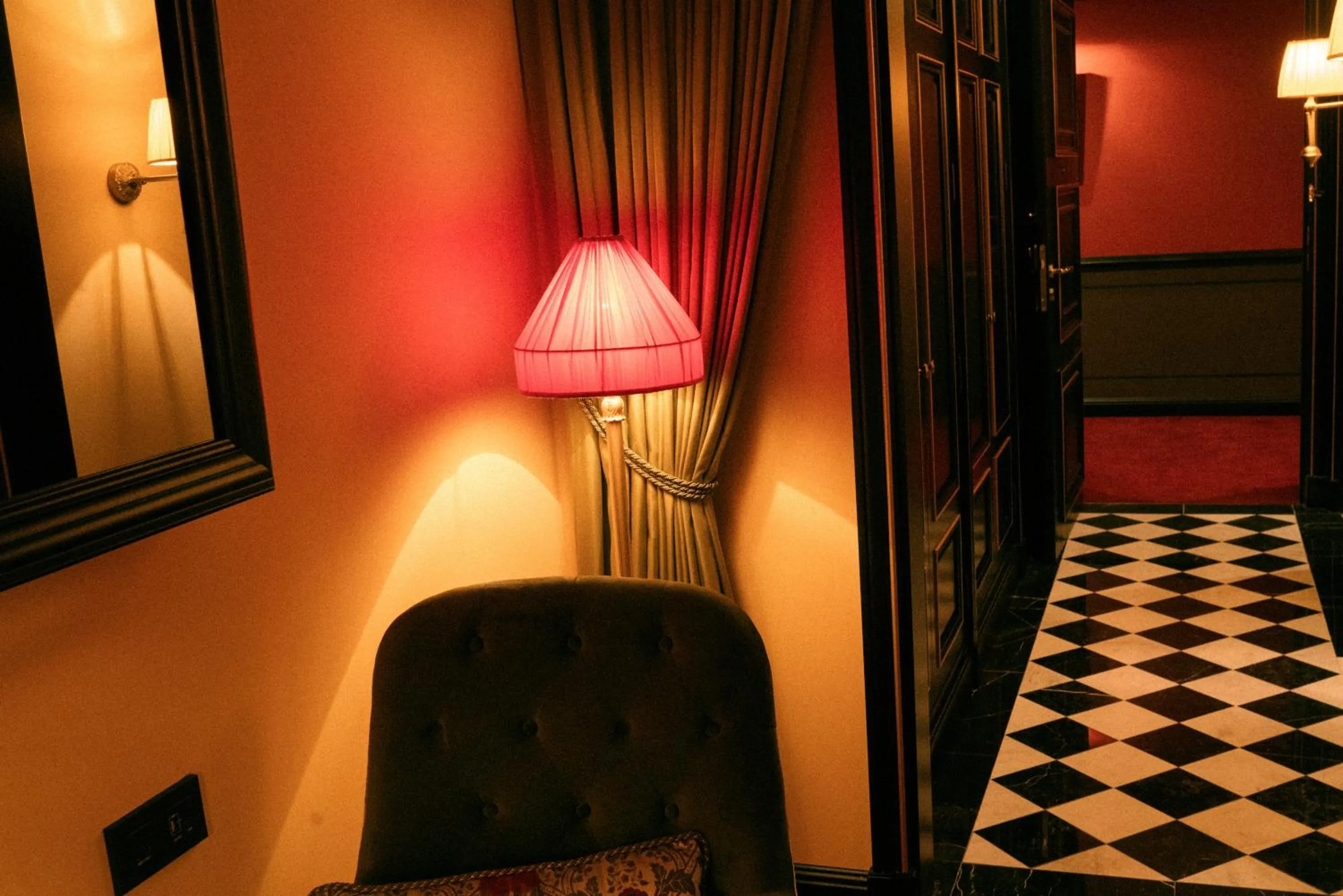 Seating area in L'Escape Hotel