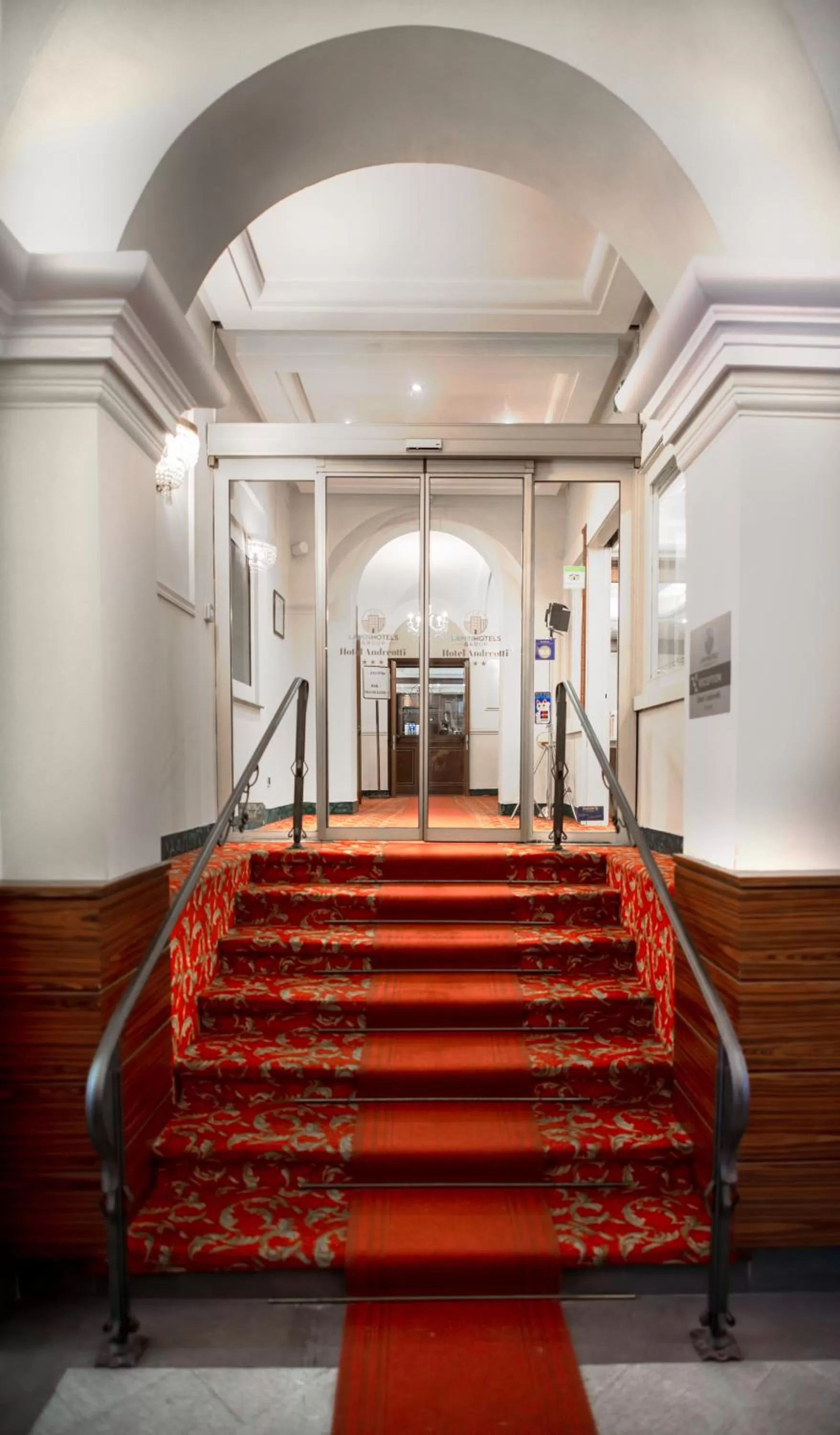 Lobby or reception in LH Hotel Andreotti