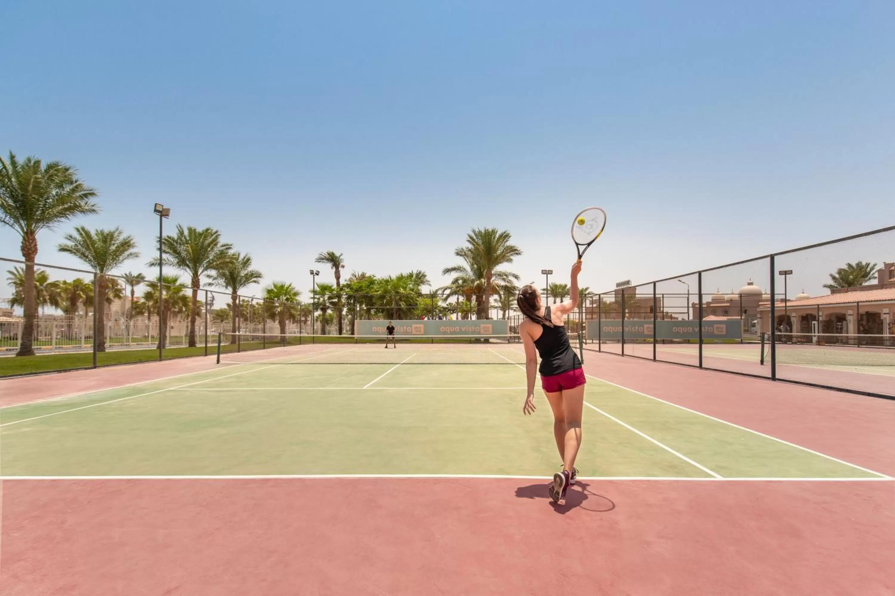 Tennis court in Pickalbatros Aqua Vista Resort - Hurghada
