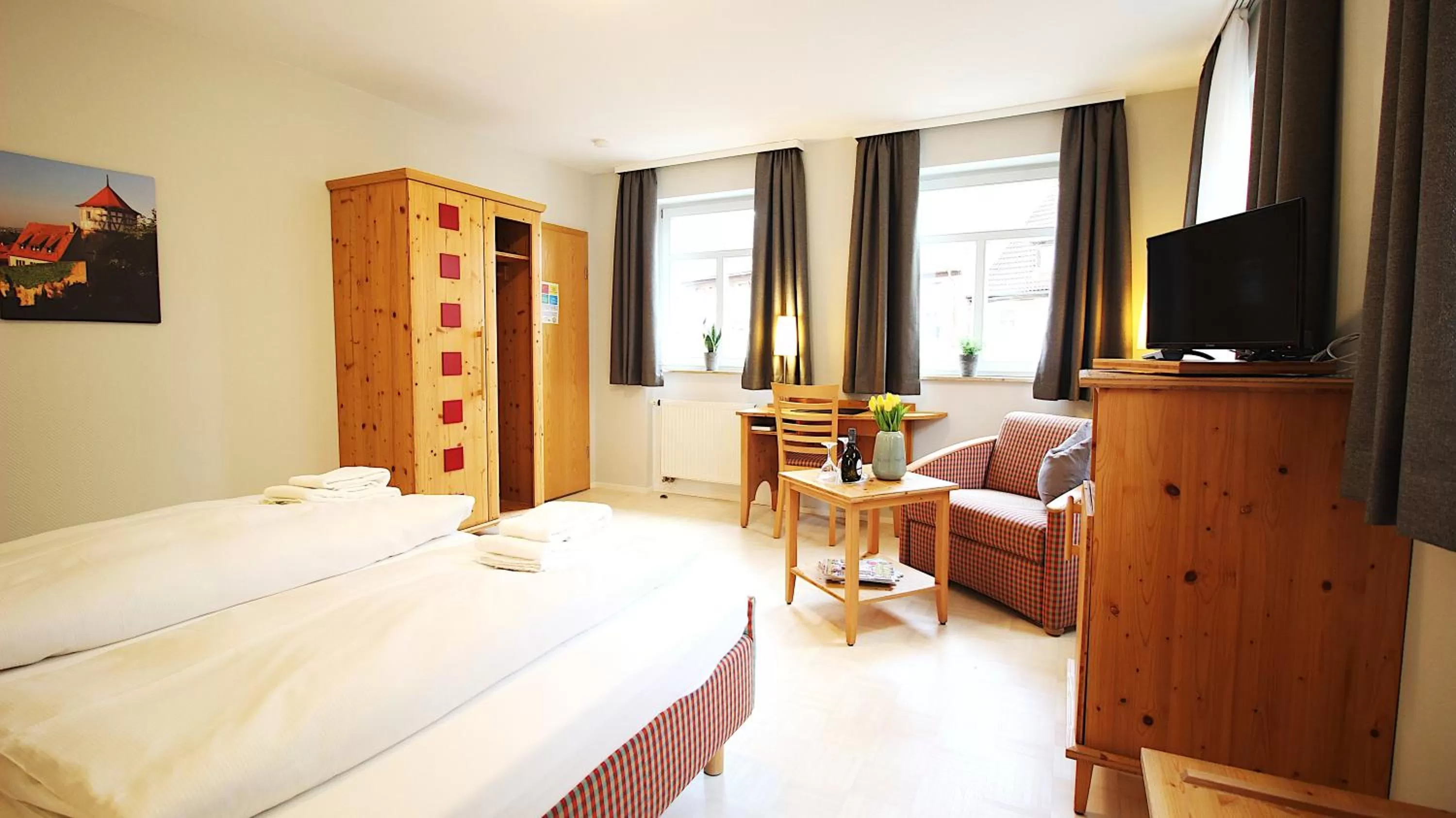 Bed in Aparthotel Alte Schmiede Dettelbach