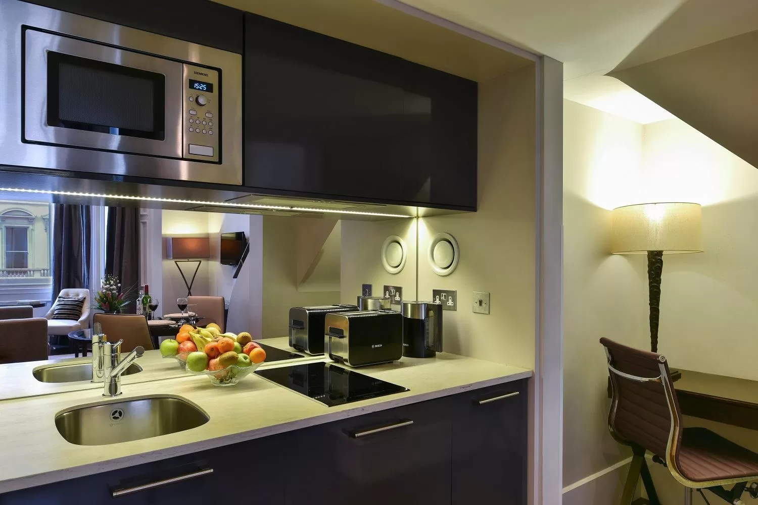 Kitchen or kitchenette in Fraser Suites Queens Gate