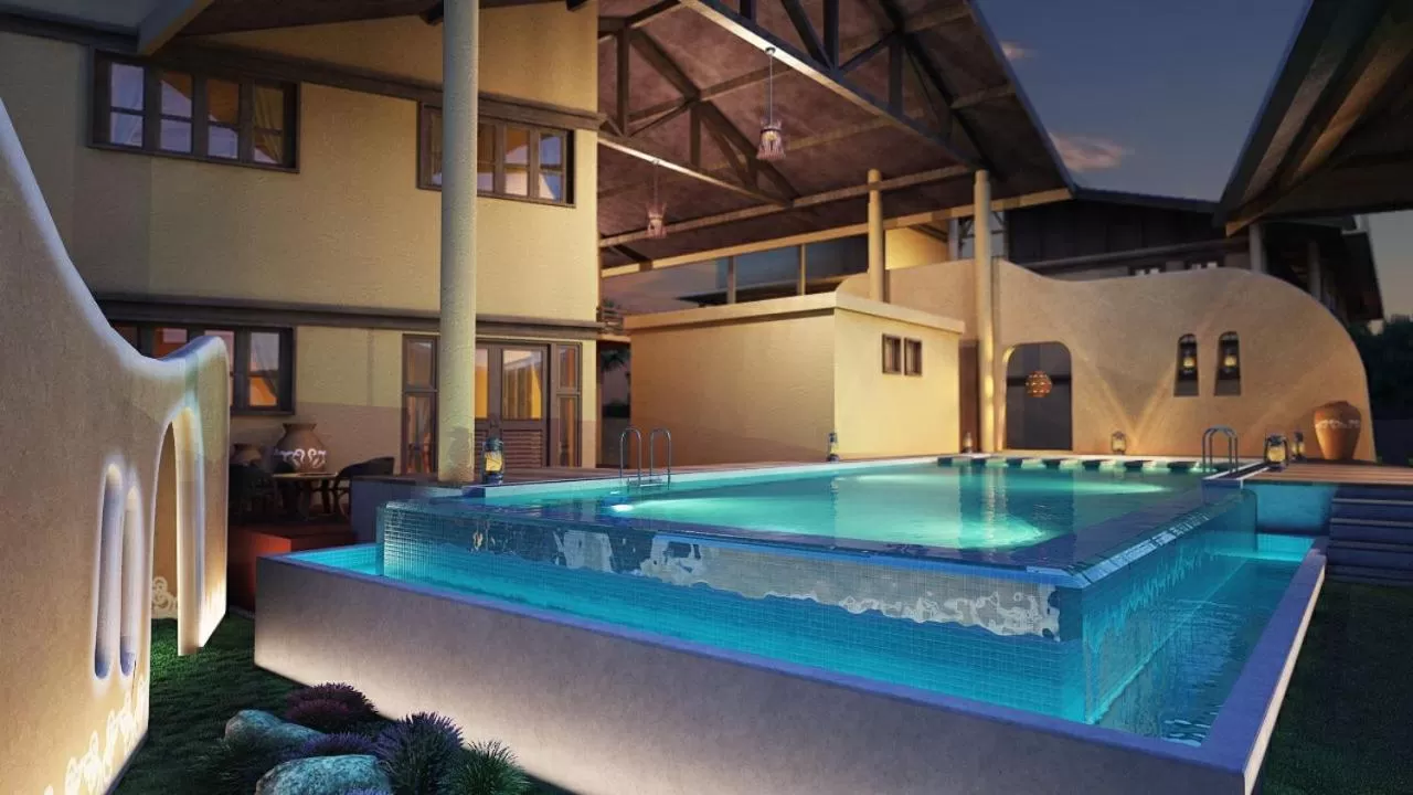 Swimming Pool in Kushal Palli Resorts- A unit of PearlTree Hotels & Resorts