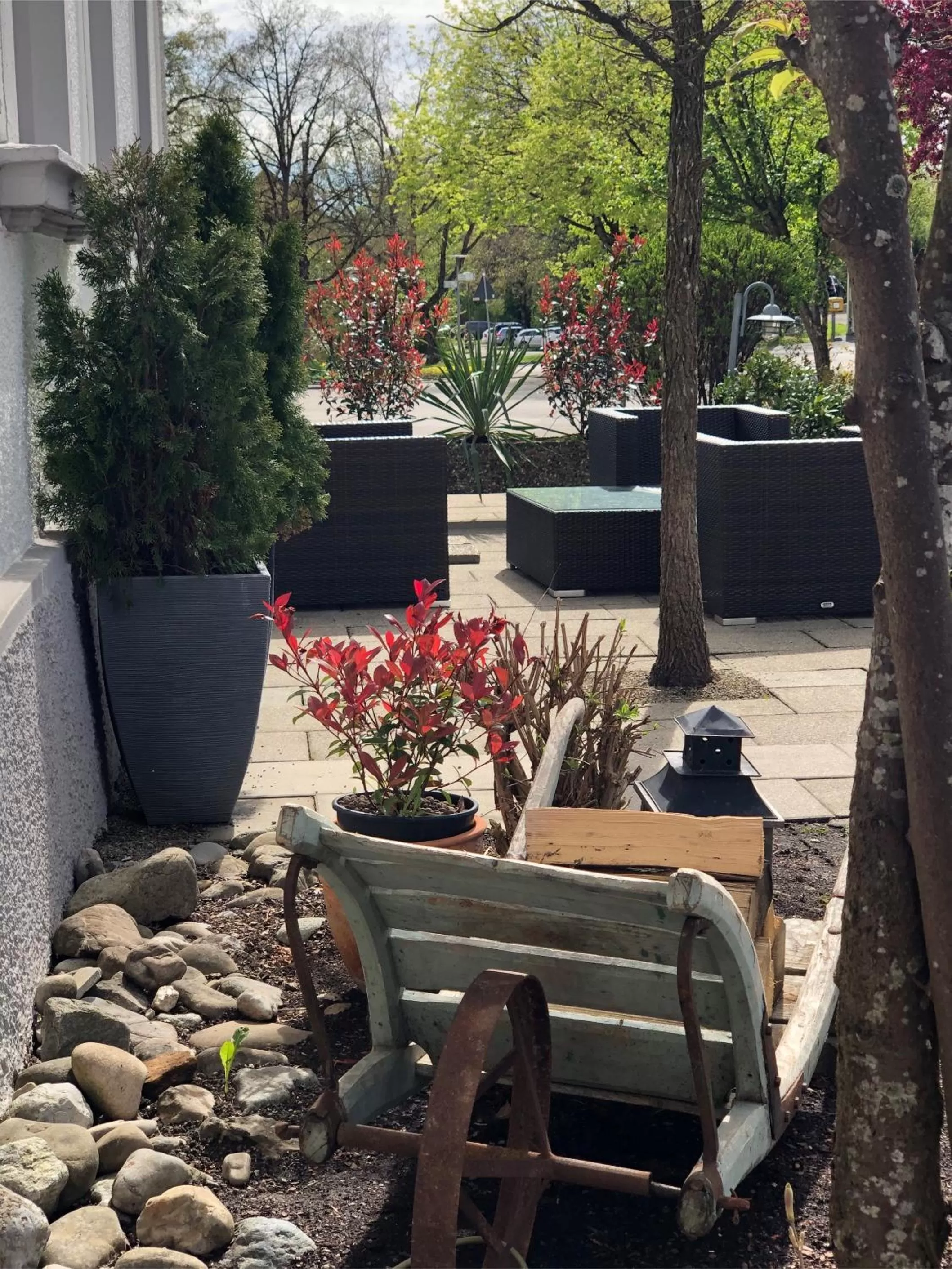 Property building in Hotel Oberwirt Wangen