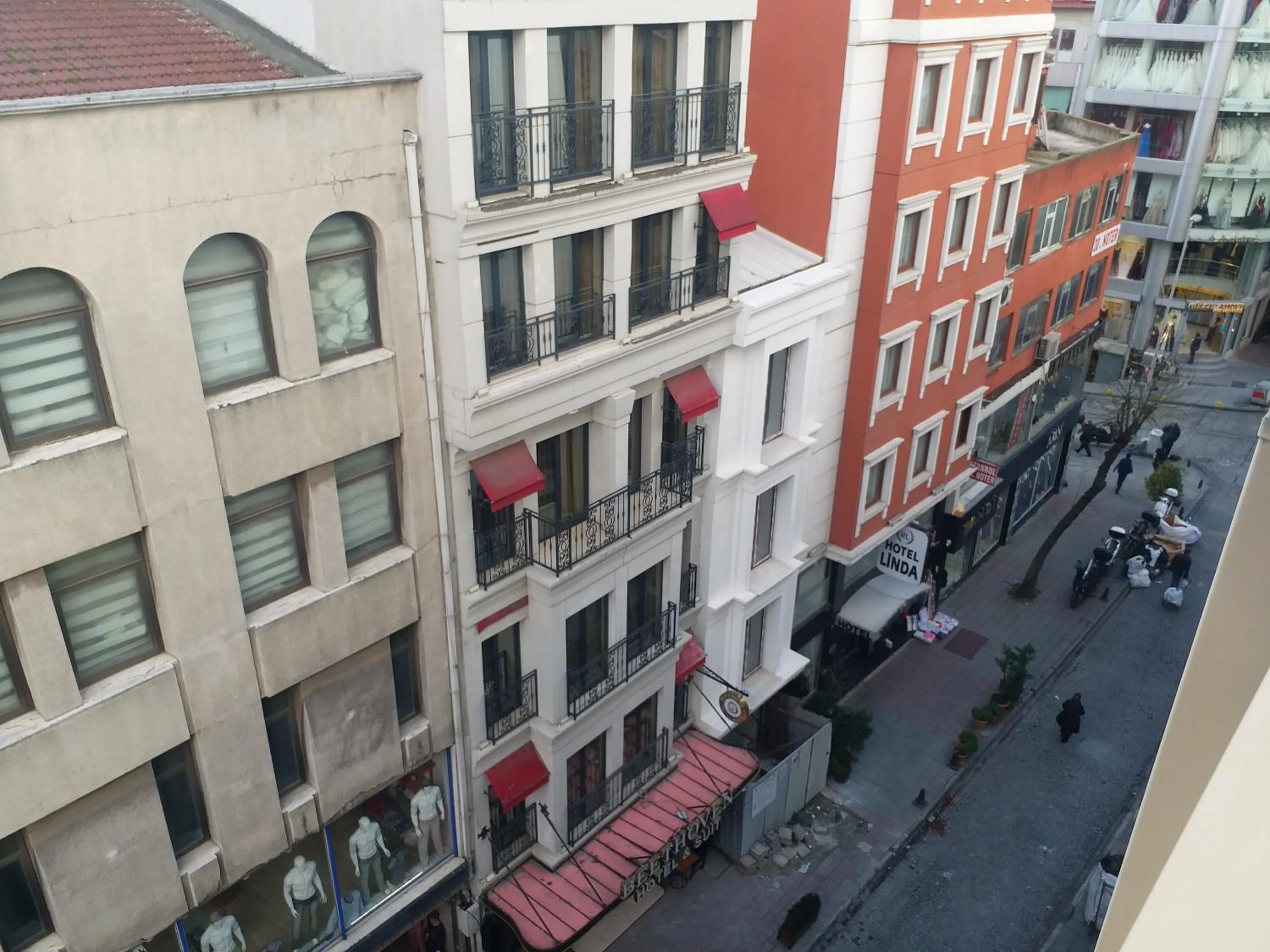 Street view in Hotel Inter Istanbul