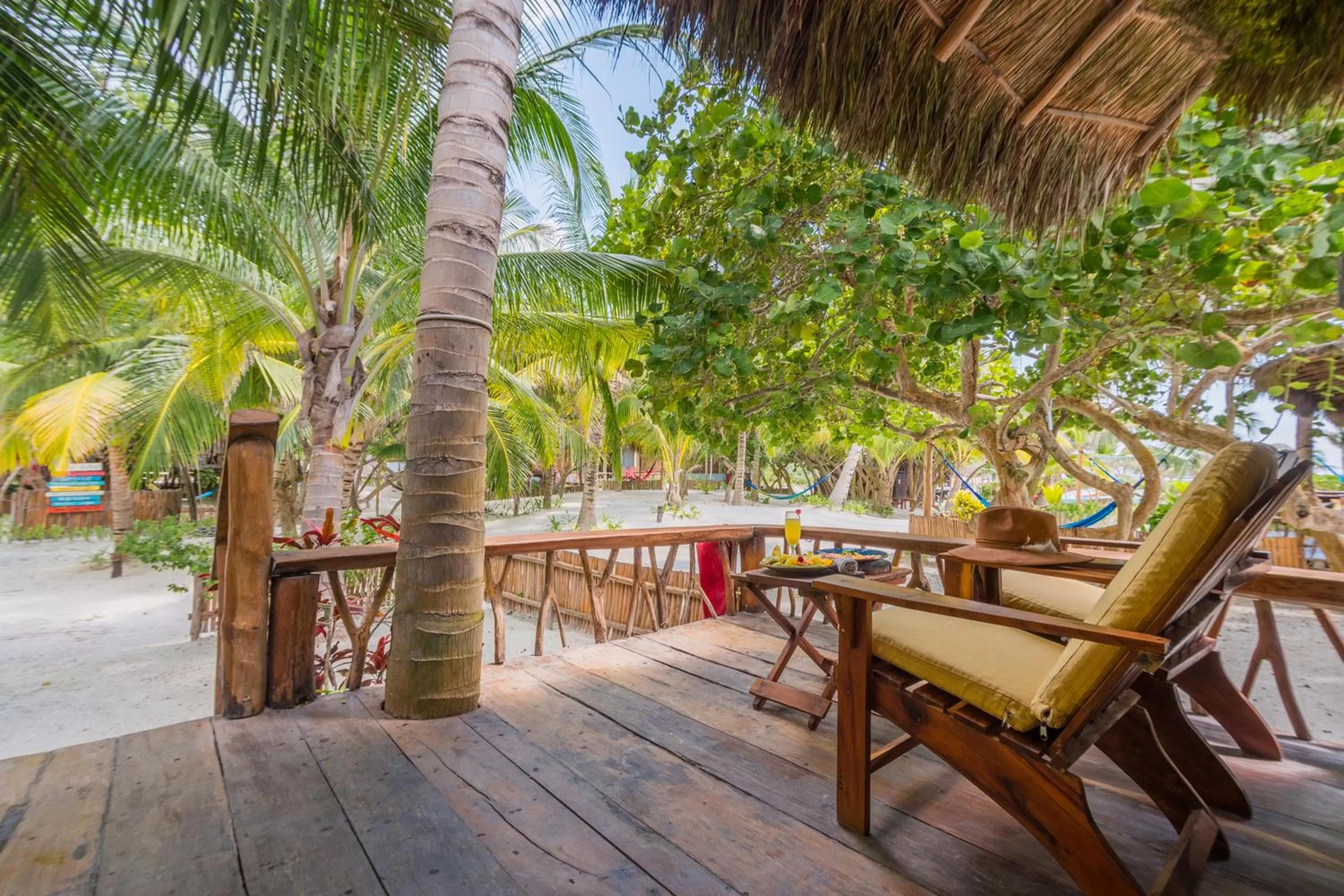 Garden in Villa Pescadores Tulum-Beachfront hotel by Ahau Collection