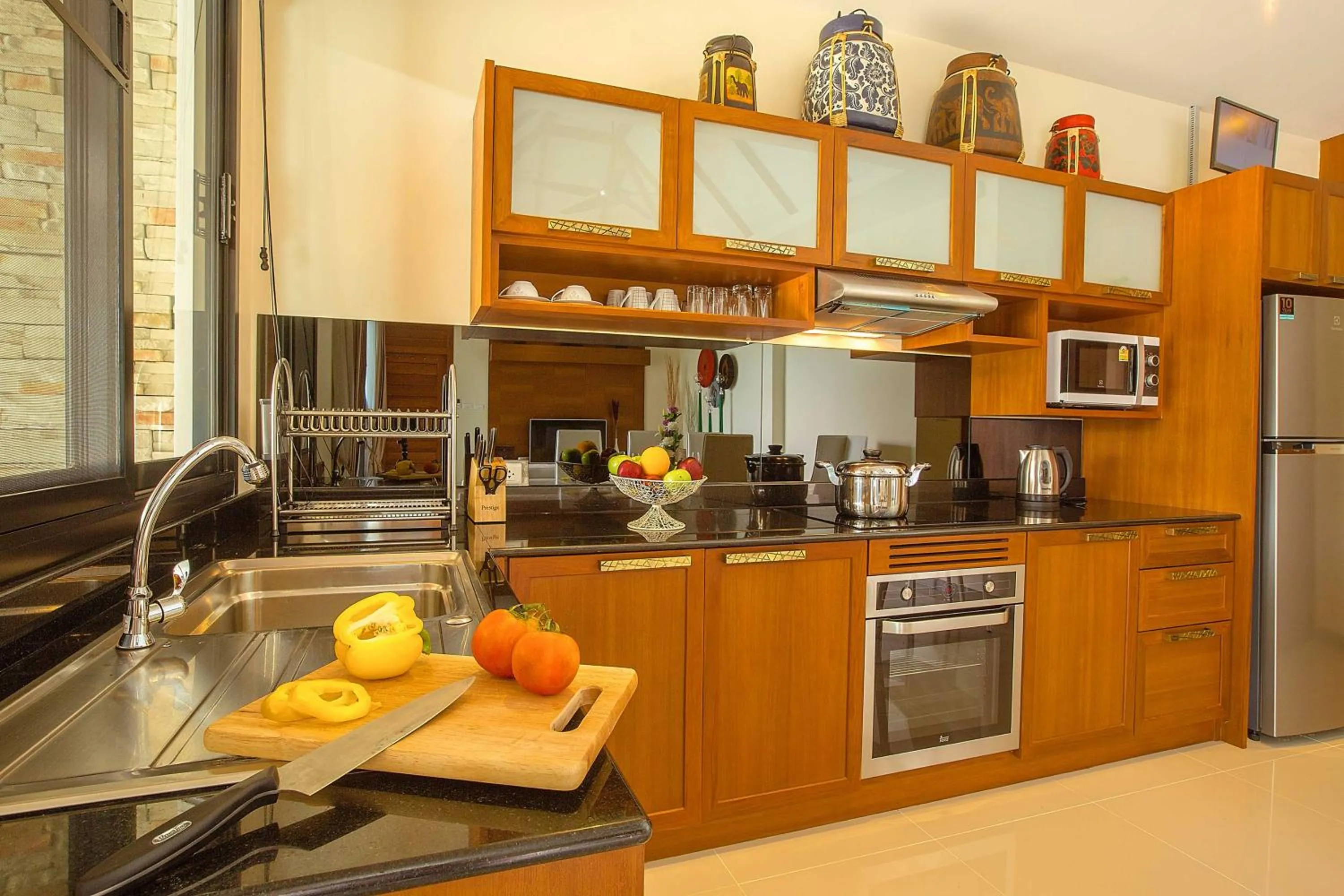 kitchen in Rawayana West Villas & Kids Park