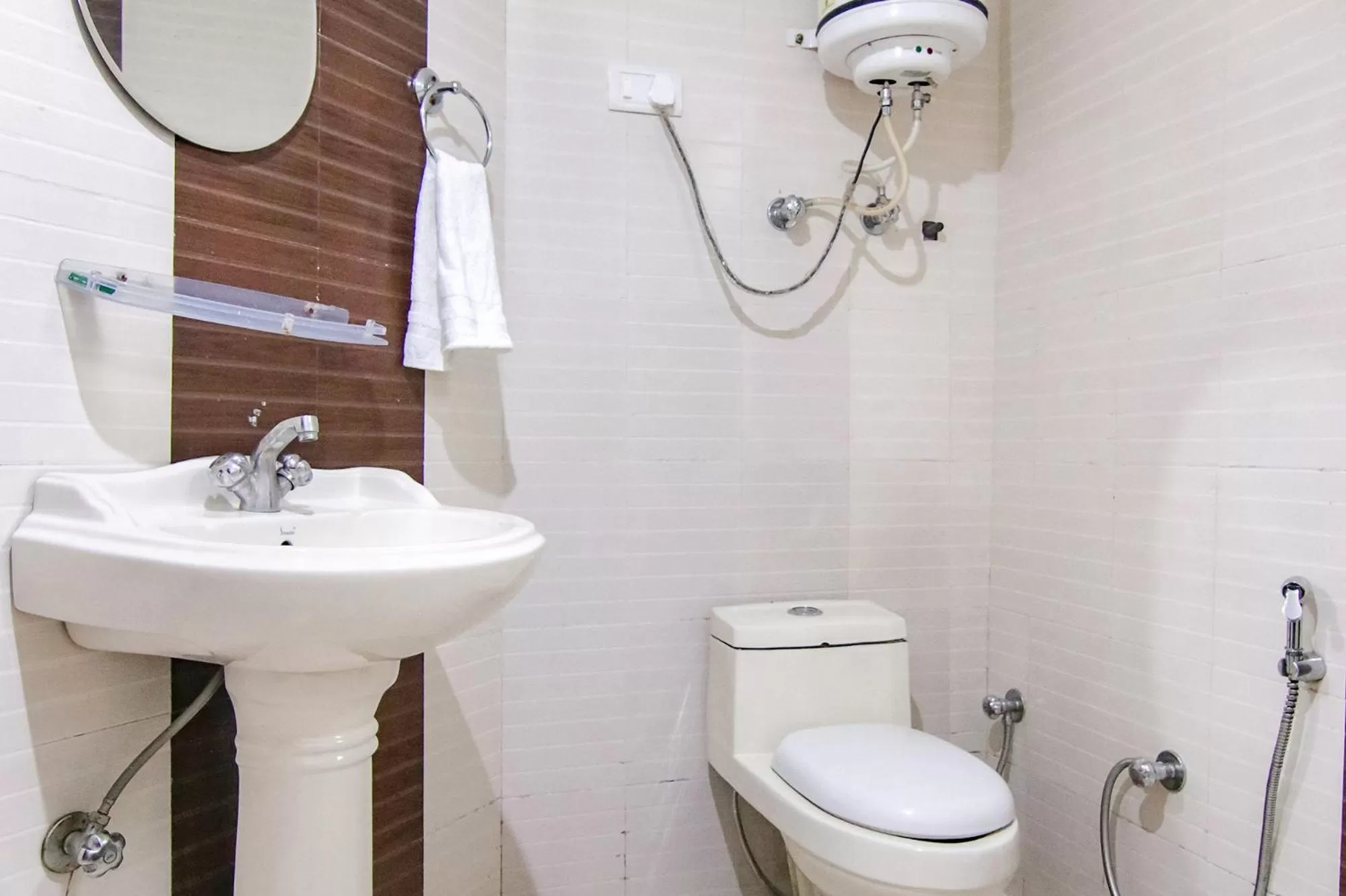 Bathroom in FabHotel Rosewood Inn I