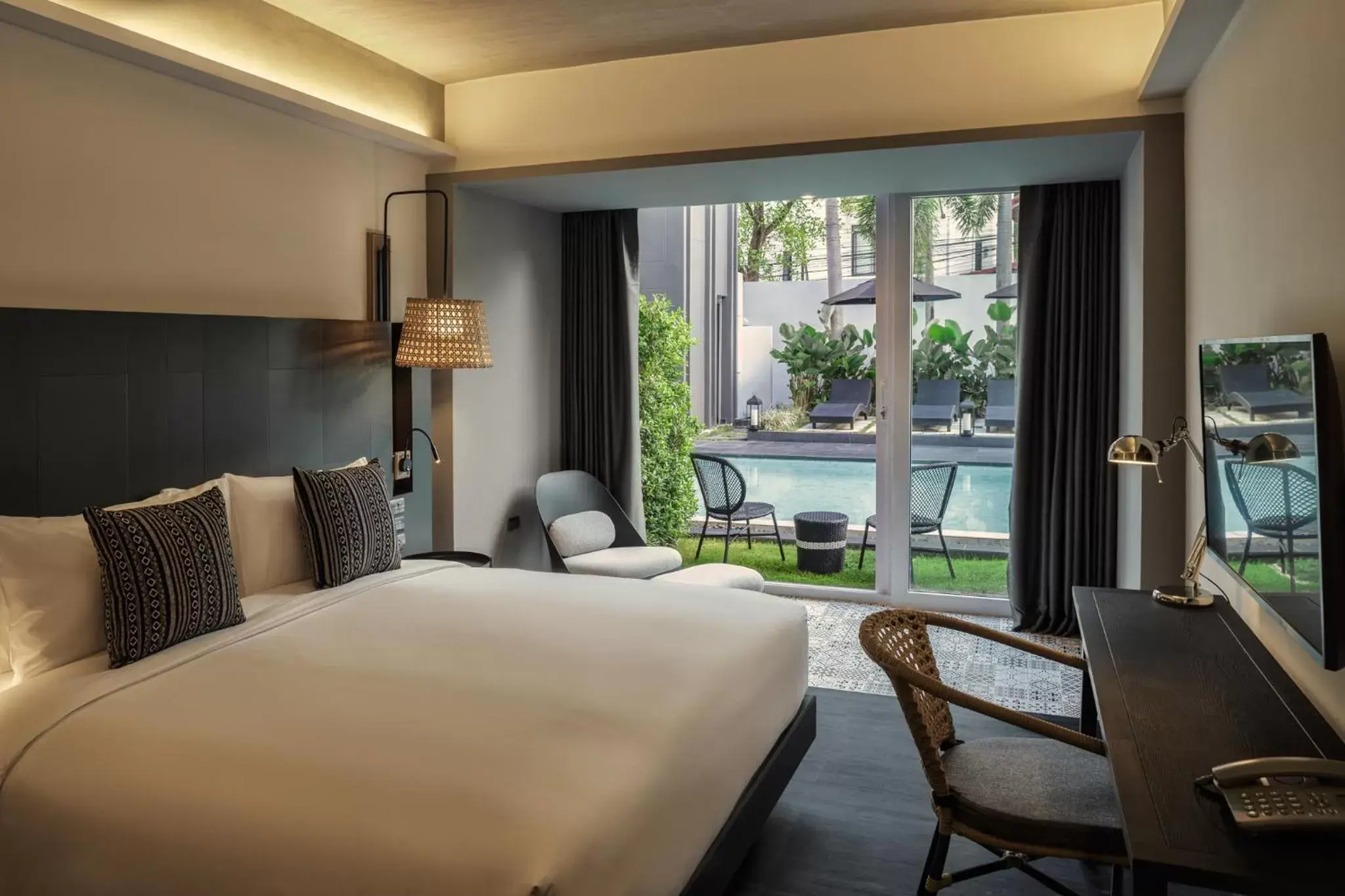 King Room with Pool View in KIRI HOTEL Chiang Mai King Room with Pool View in KIRI HOTEL Chiang Mai