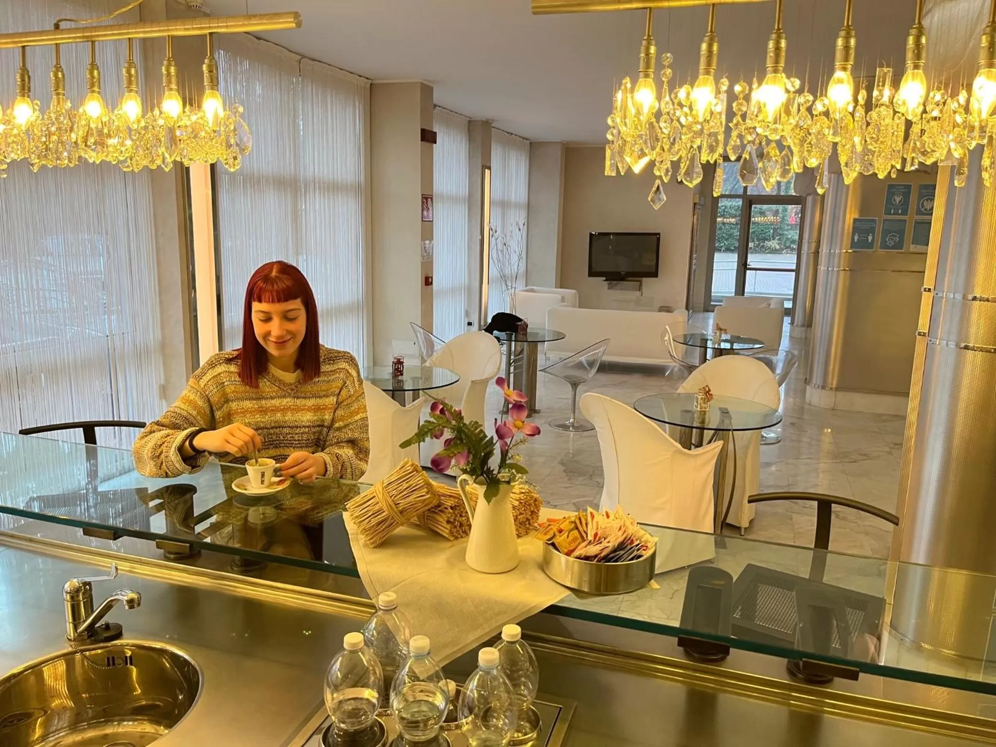 Restaurant/places to eat in Hotel Sporting Brugherio