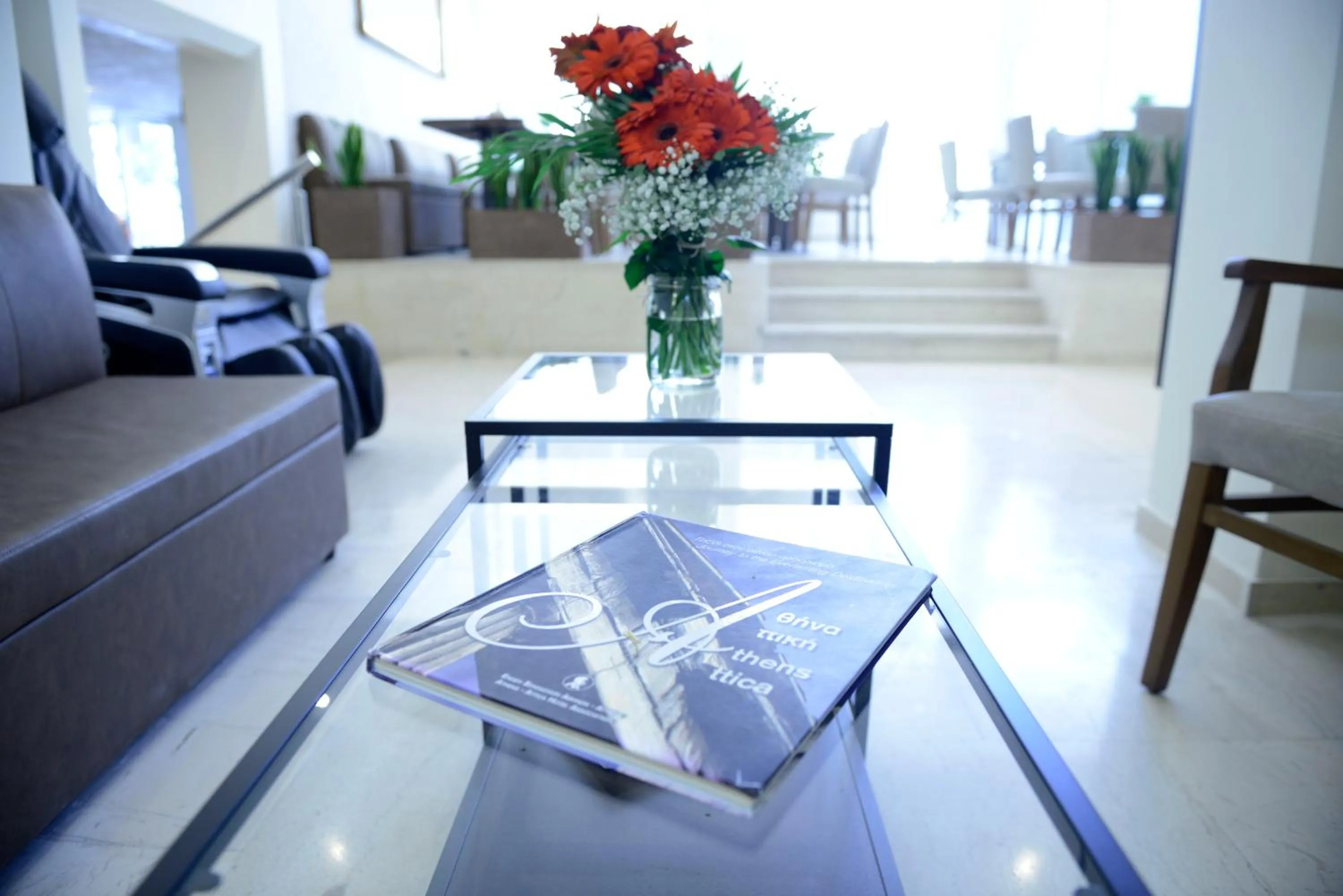 Lobby or reception in Phidias Hotel