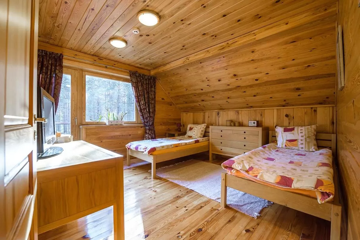 Bed in Svečių namai Smalvas