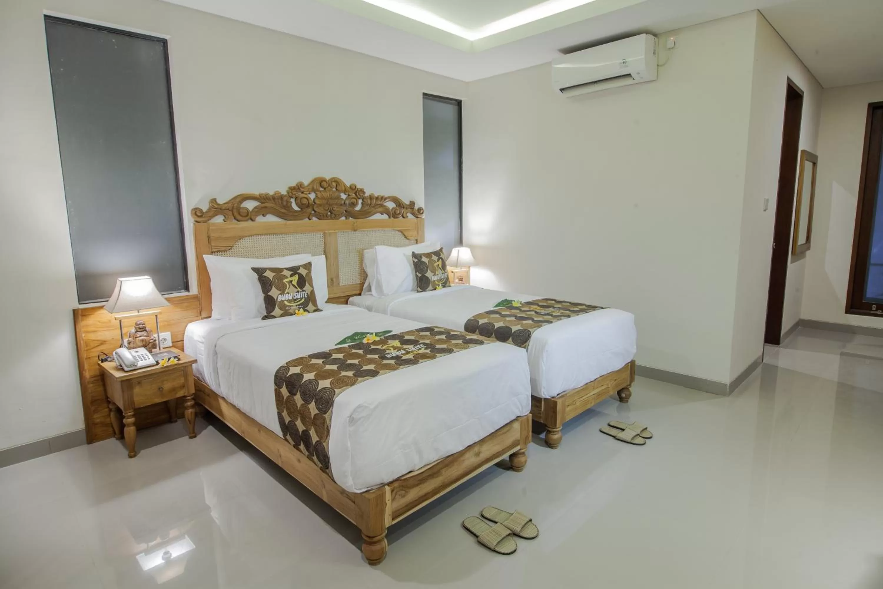 Bed in Bubu Suite by Prasi