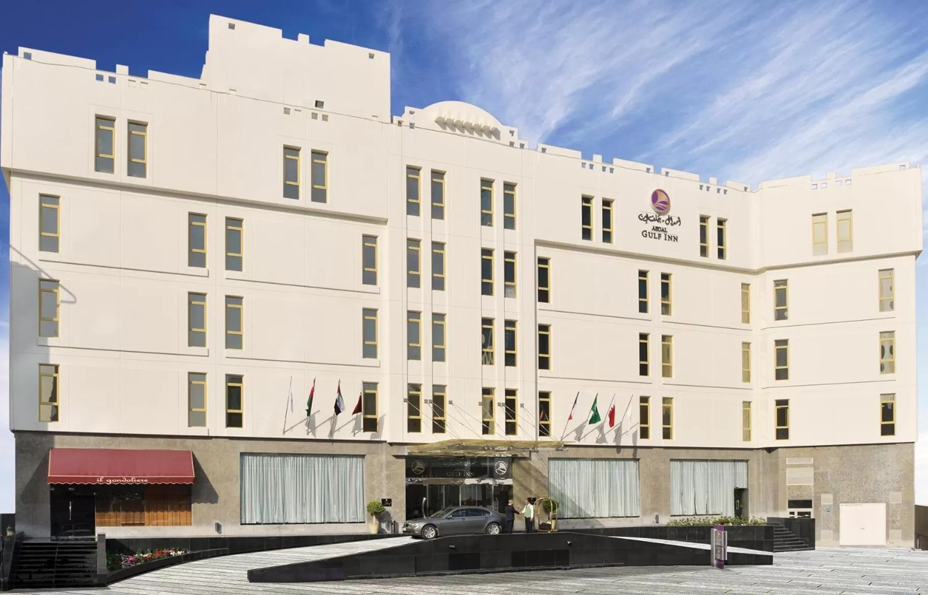 Property building in Asdal Gulf Inn Boutique Hotel- SEEF