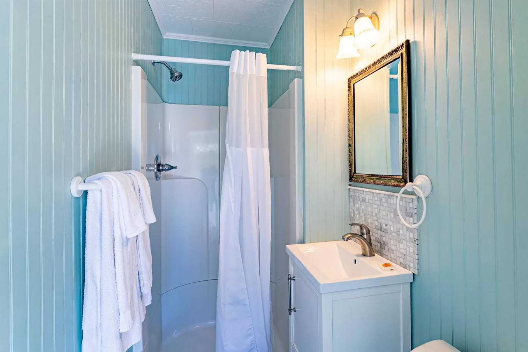 Bathroom in Island Motel OBX