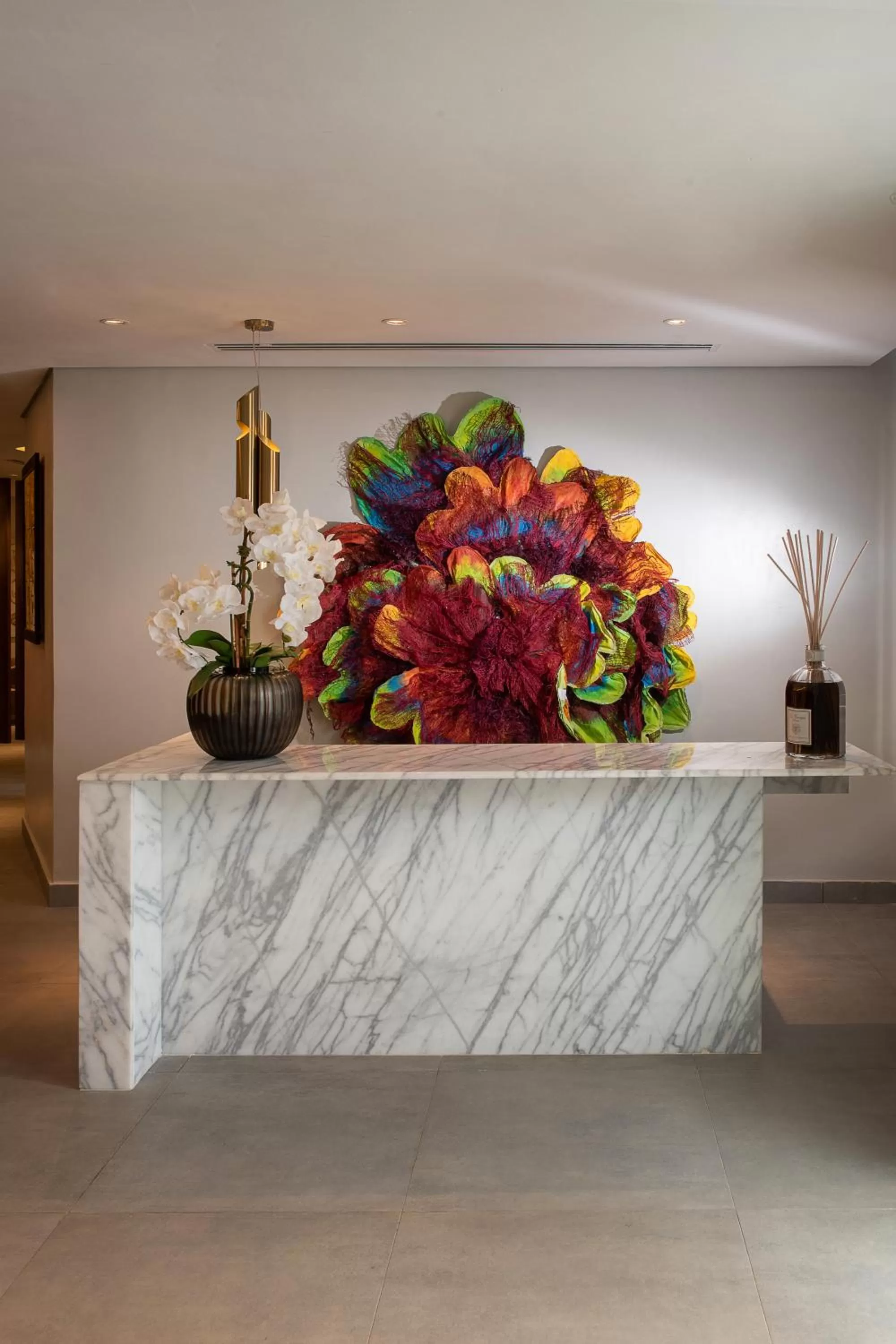 Lobby or reception in The White Orchid Hotel