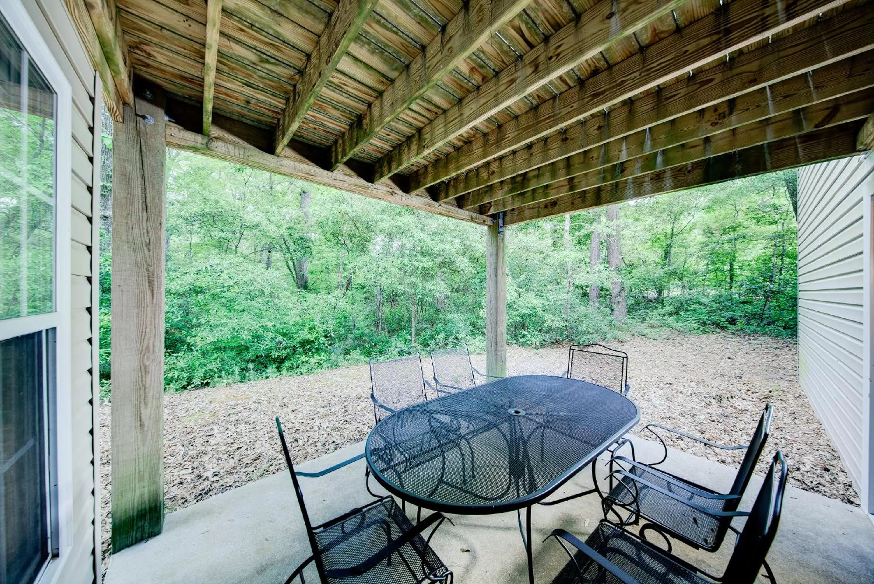 Patio in Hilton Vacation Club Beachwoods Kitty Hawk