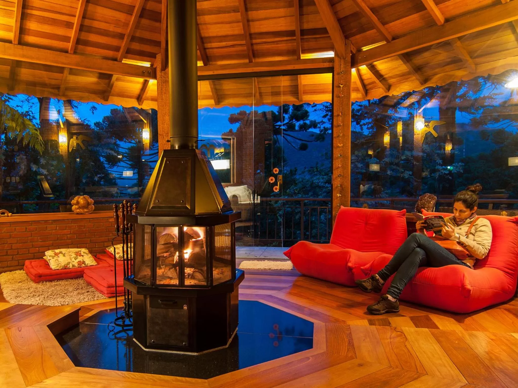 Living room in Pousada Ricanto Amore Mio