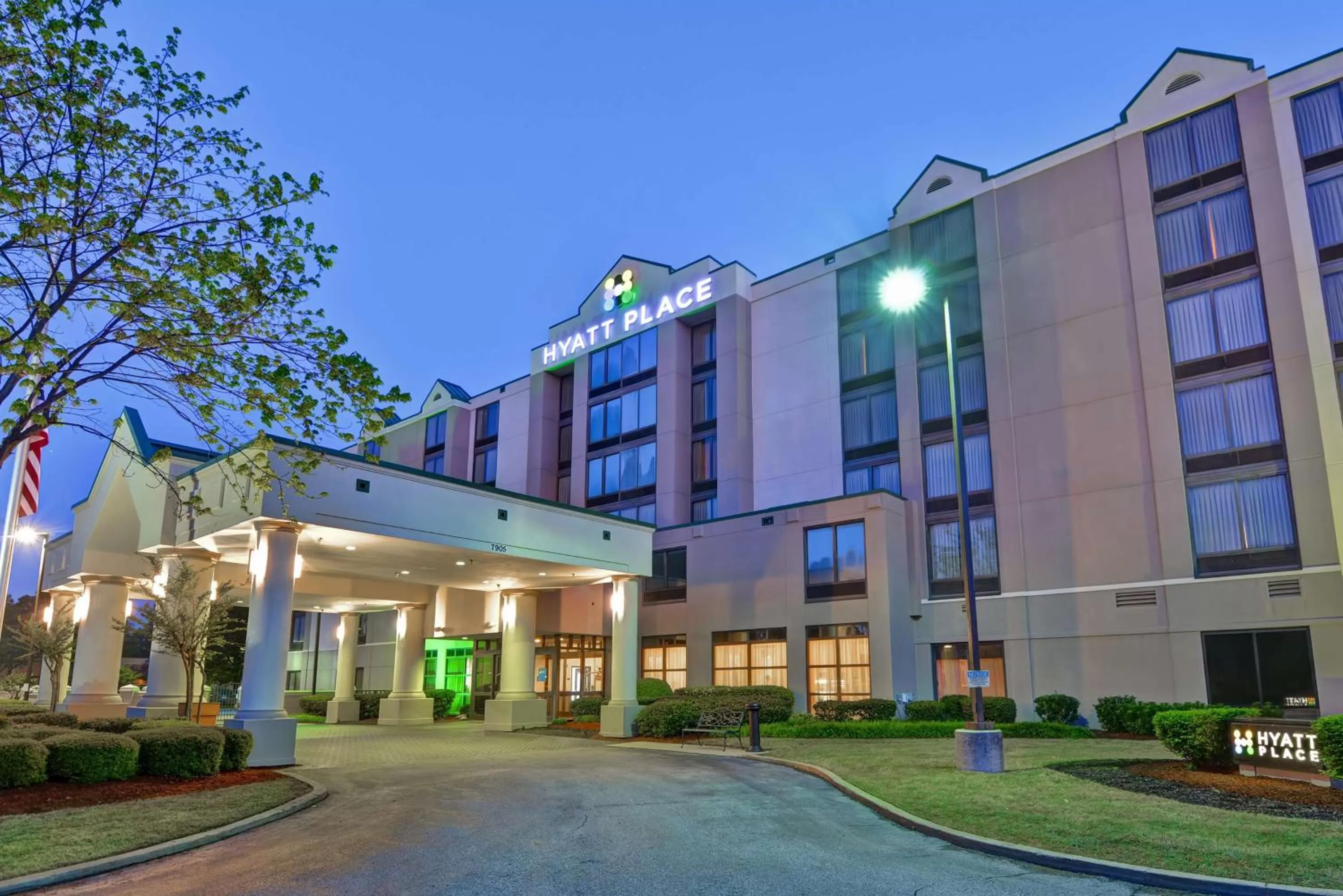 Property building in Hyatt Place Memphis Wolfchase