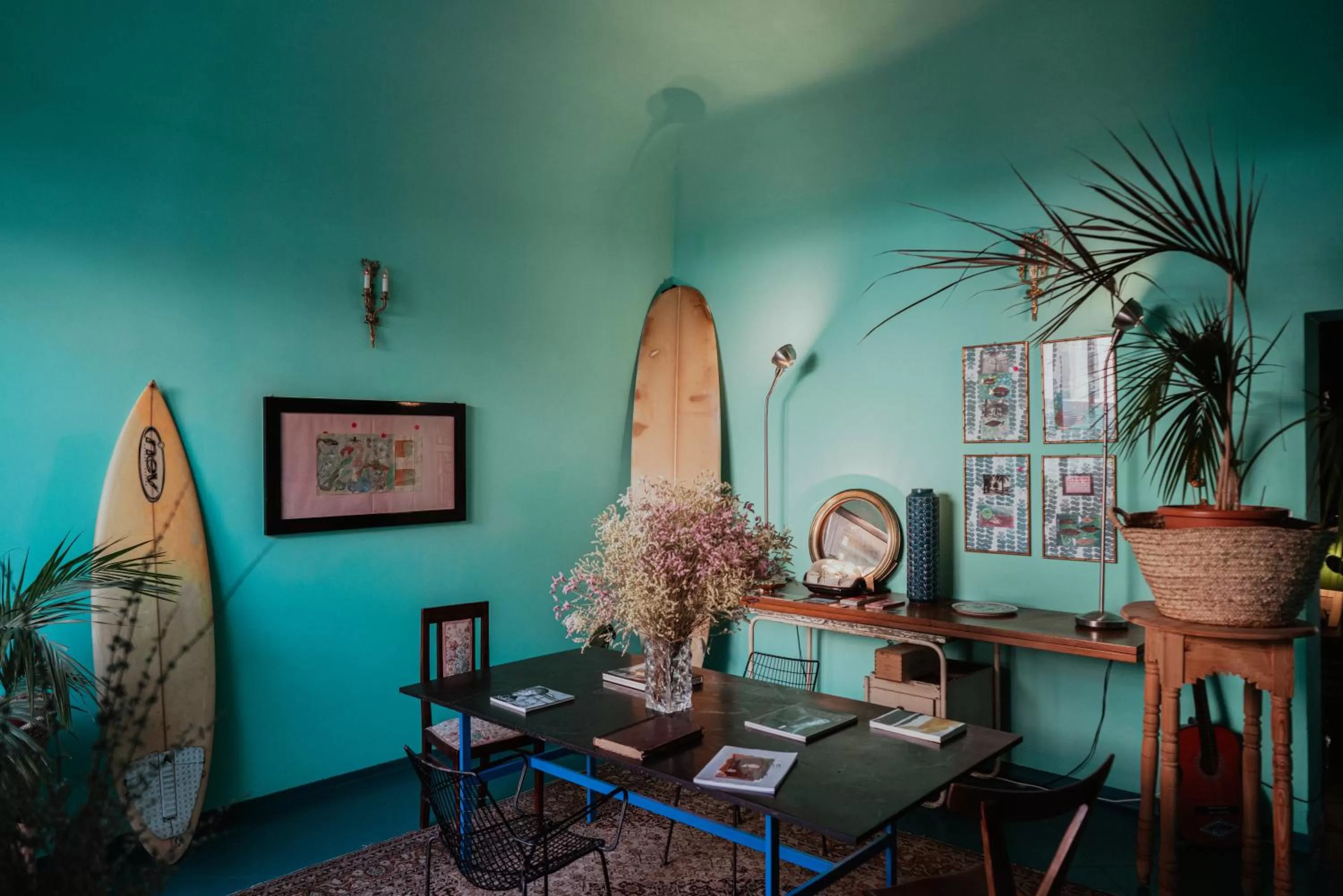 Living room in La Bougainville Tuscan Riviera B&B and Beach Club