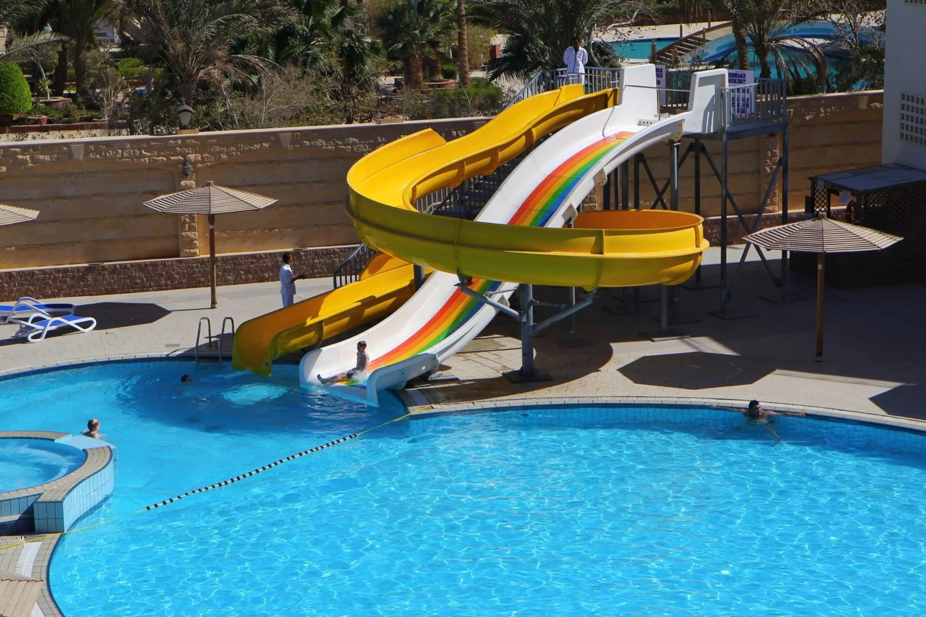 Aqua park in Palm Beach Resort Families and Couples only