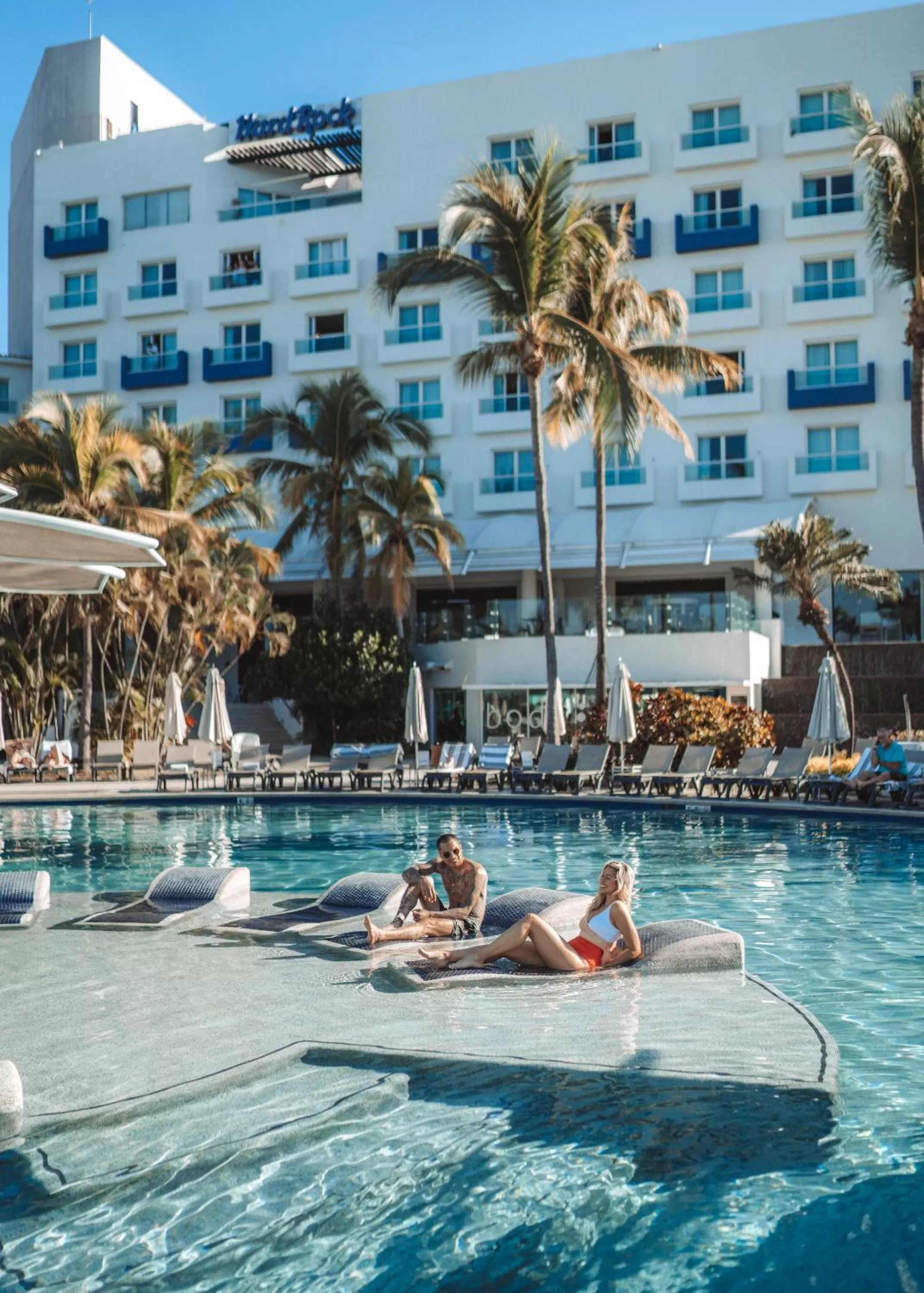 Pool view in Hard Rock Hotel Vallarta All Inclusive