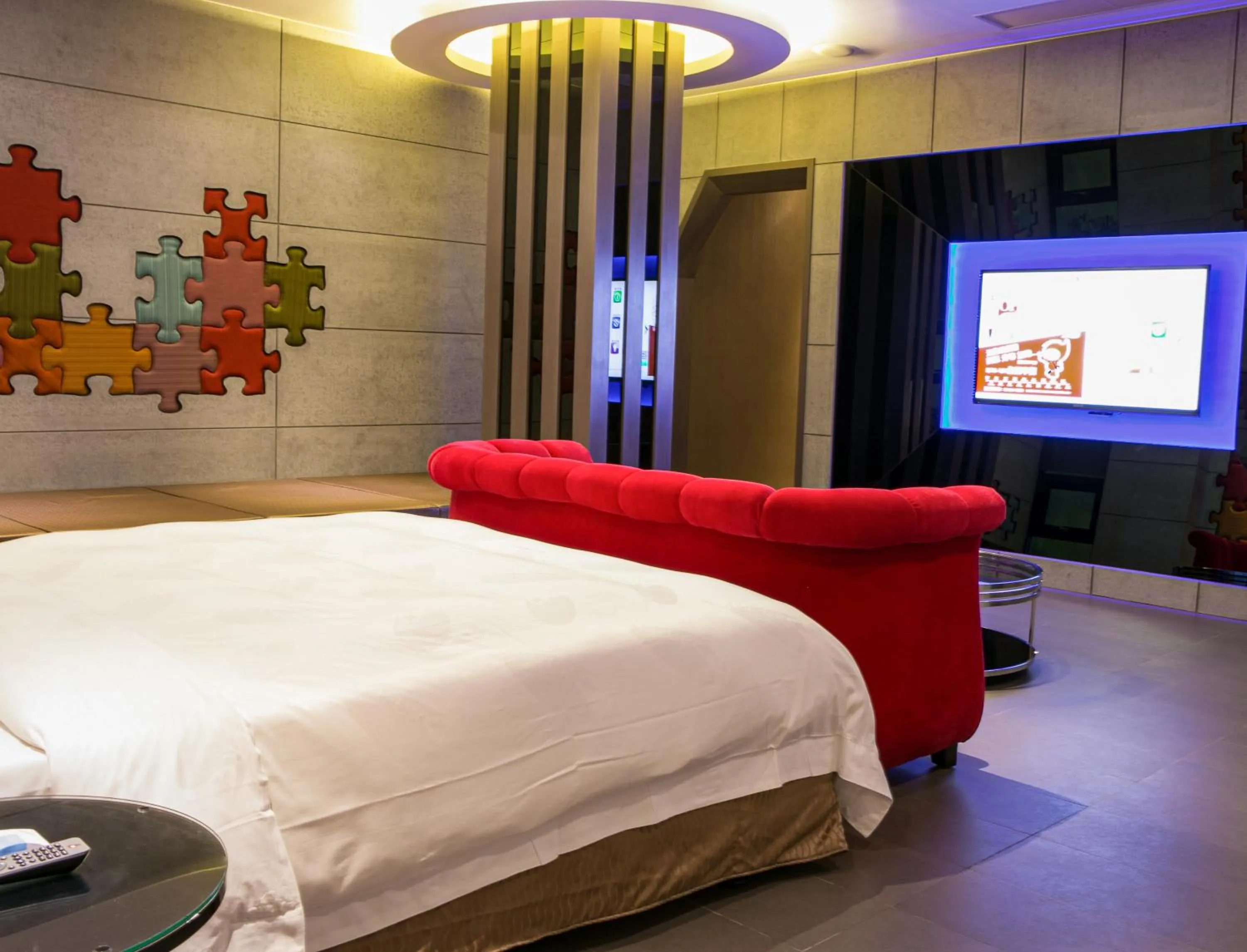 Bed in All-Ur Boutique Motel - Hualian Branch