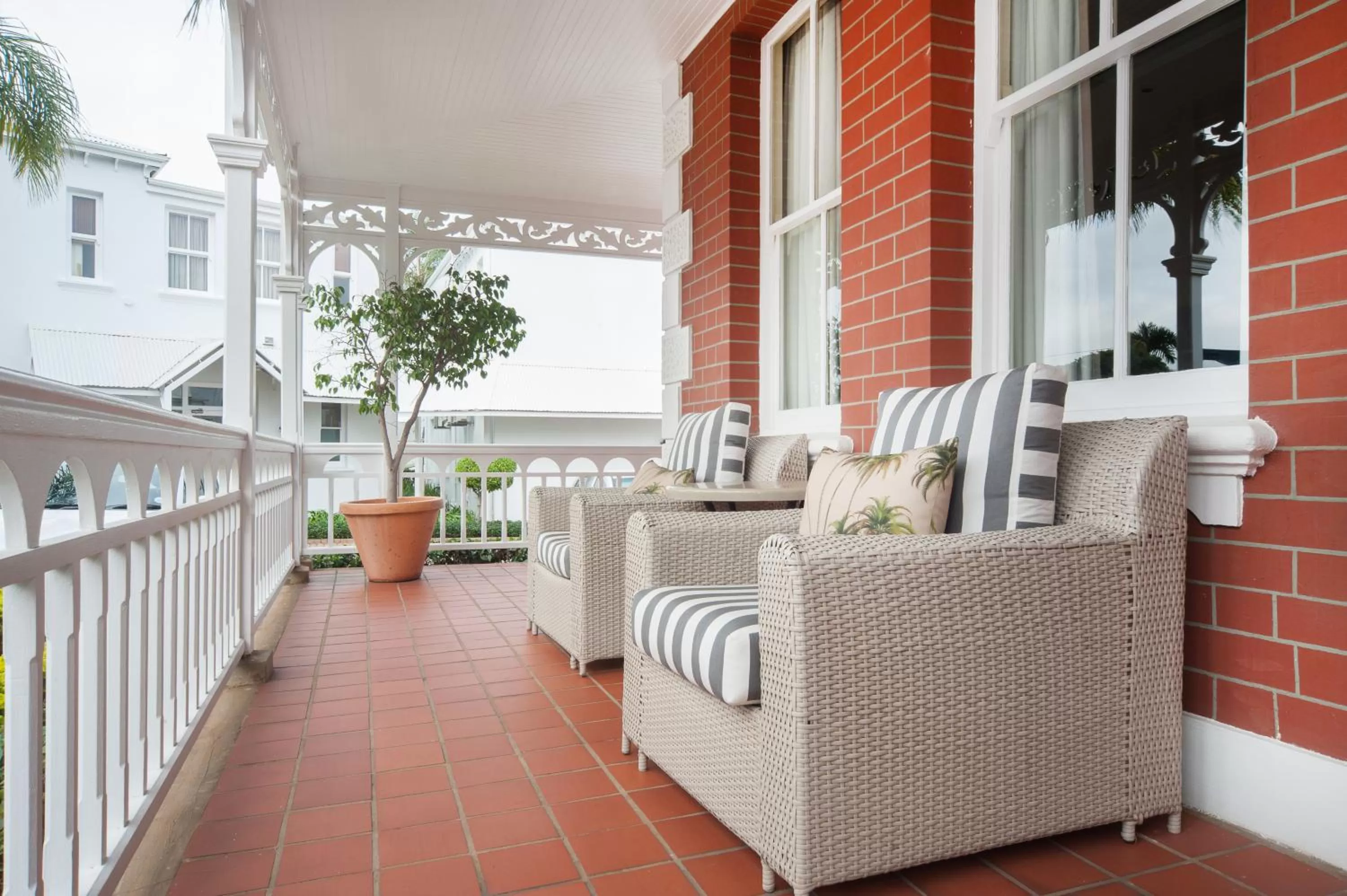 Patio in Quarters Hotel