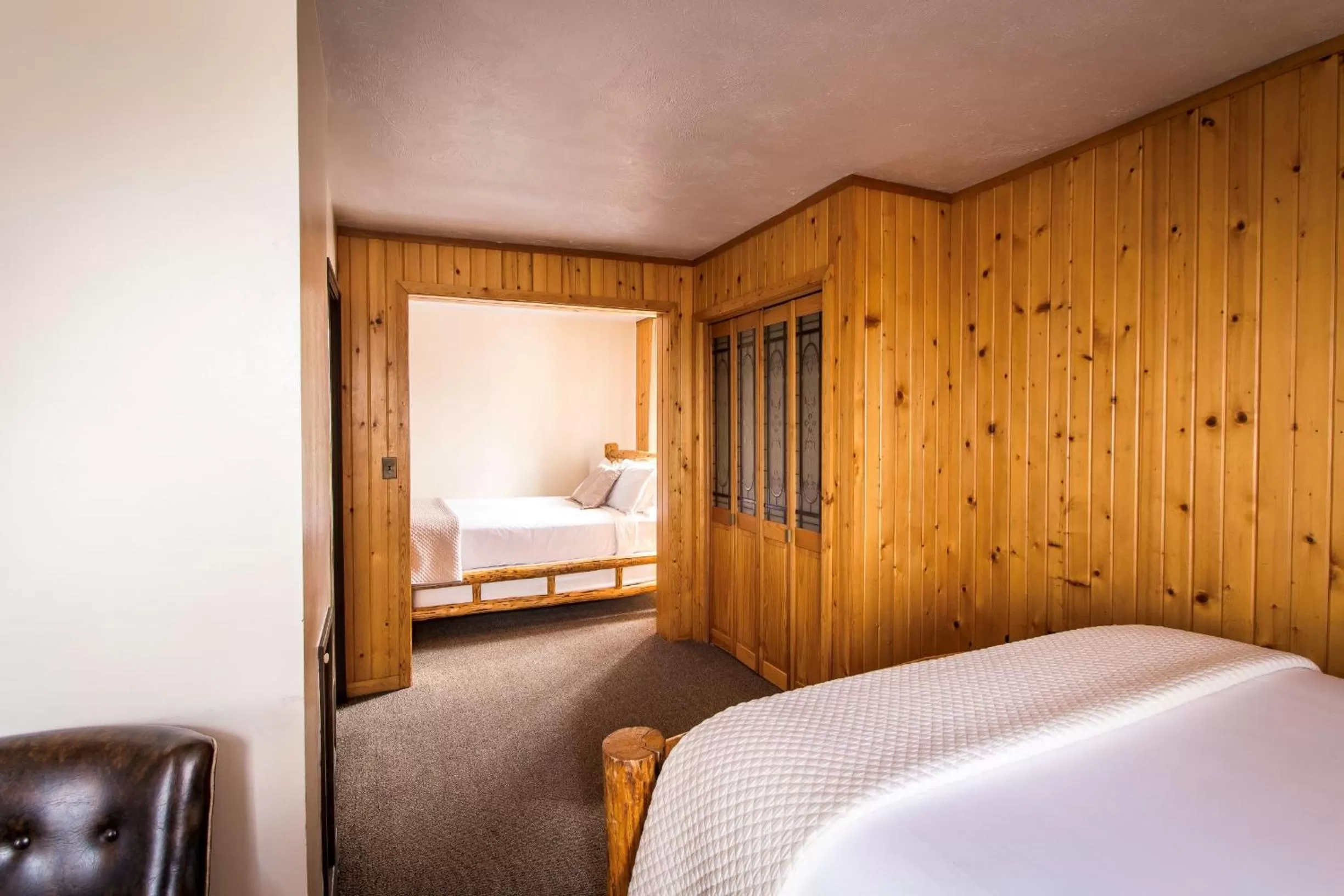 Bed in Colter's Lodge