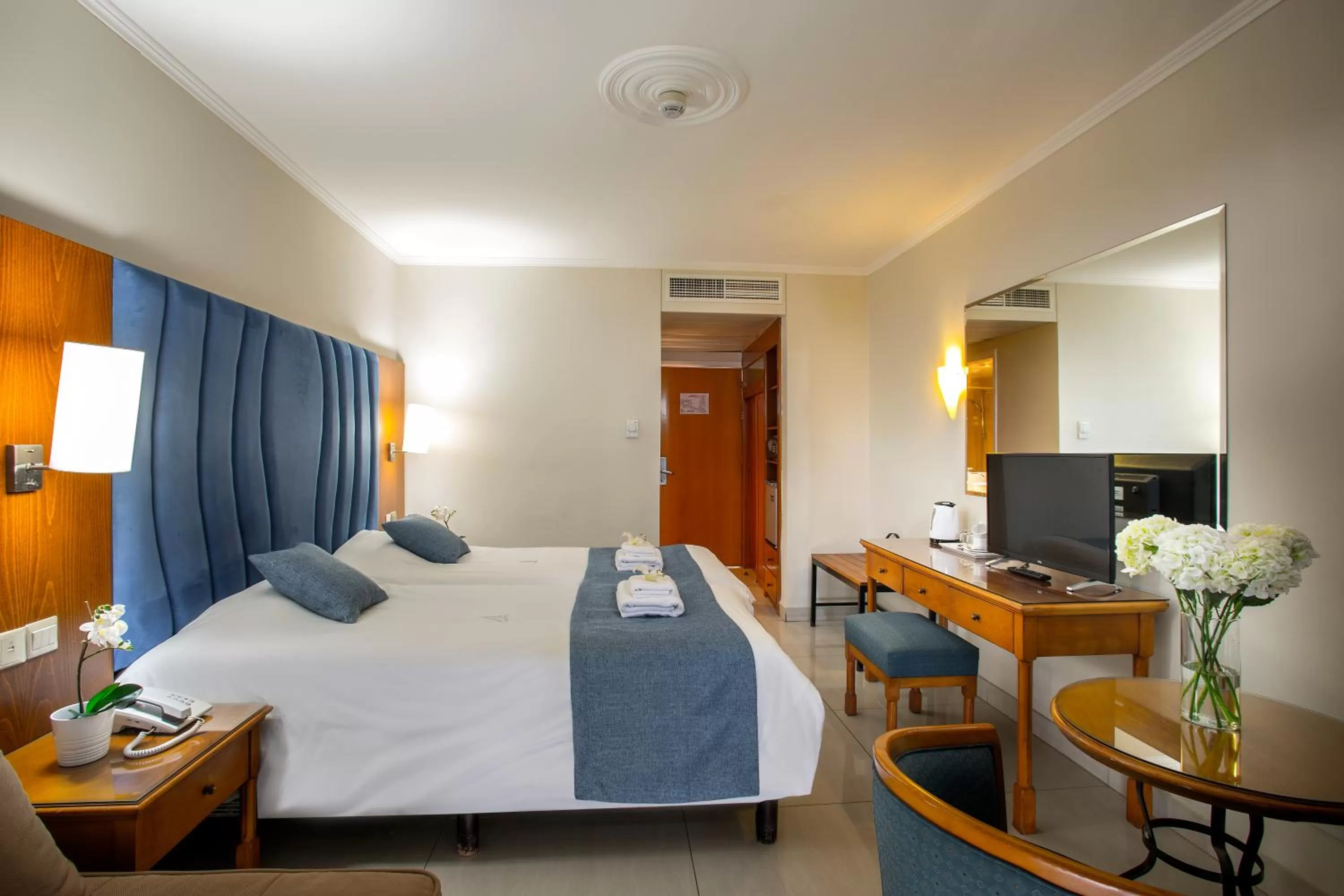 Bed in Anastasia Waterpark Beach Resort