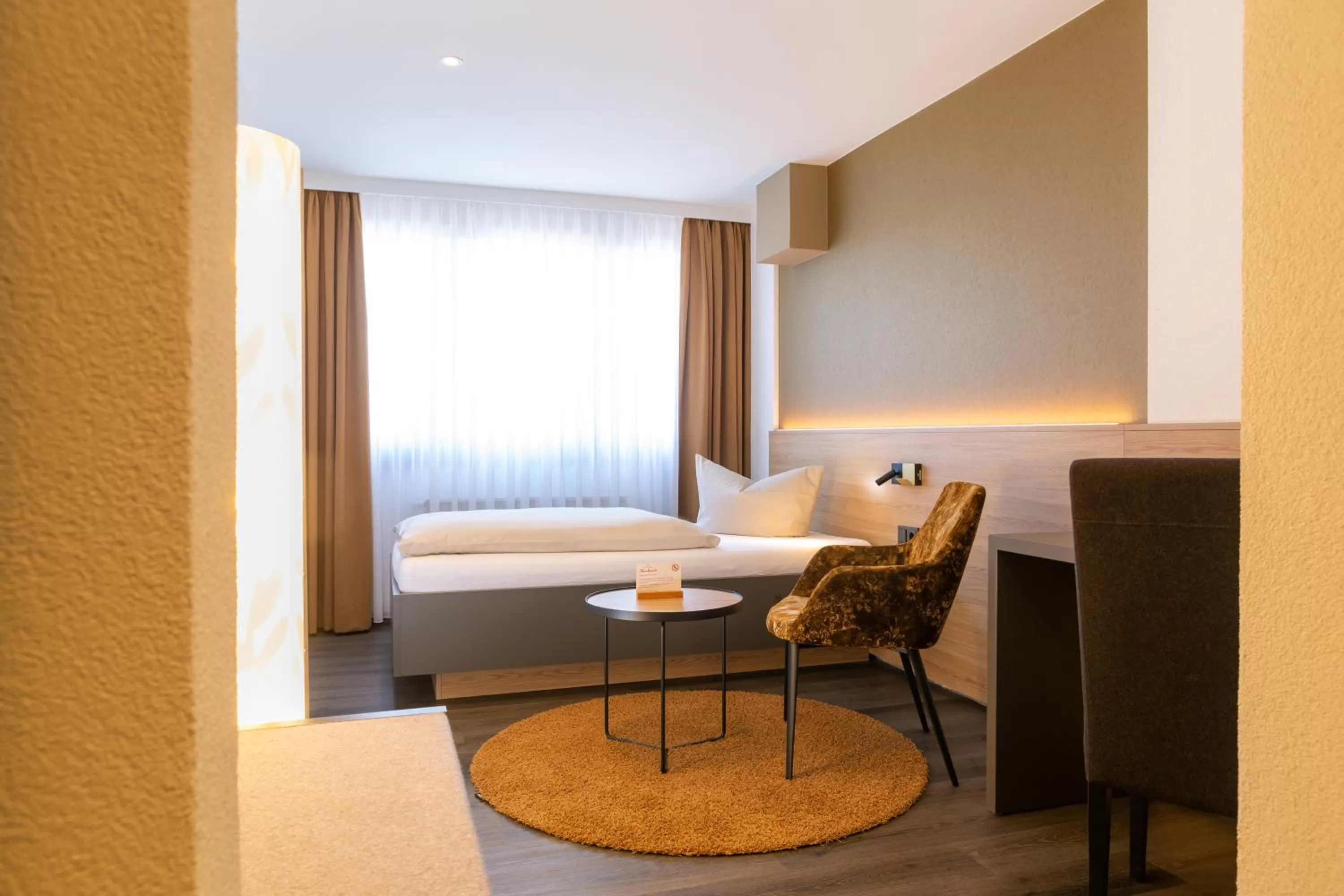 Photo of the whole room, Bed in Hotel-Restaurant Bierhäusle