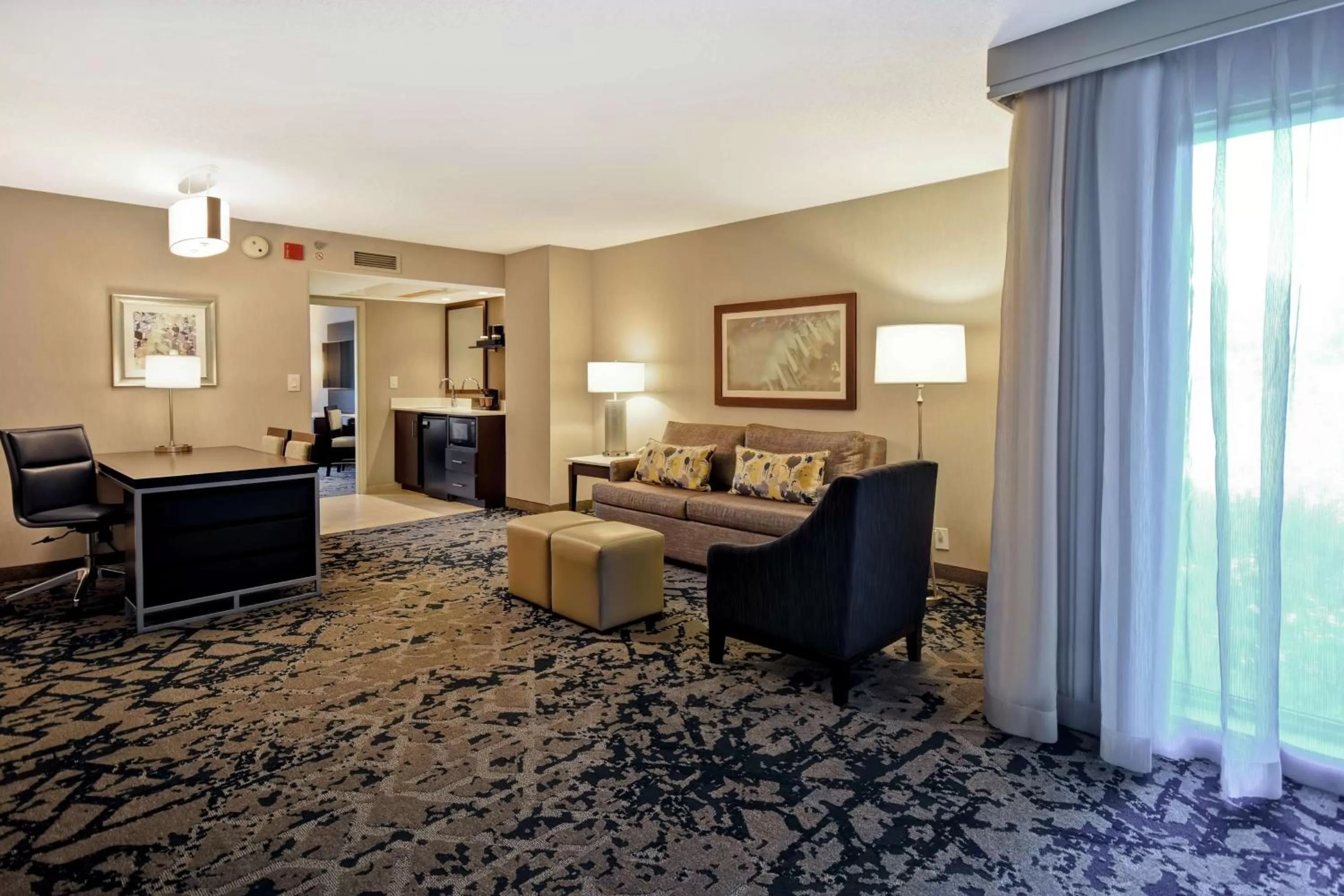 Bedroom in Embassy Suites by Hilton Raleigh Durham Research Triangle
