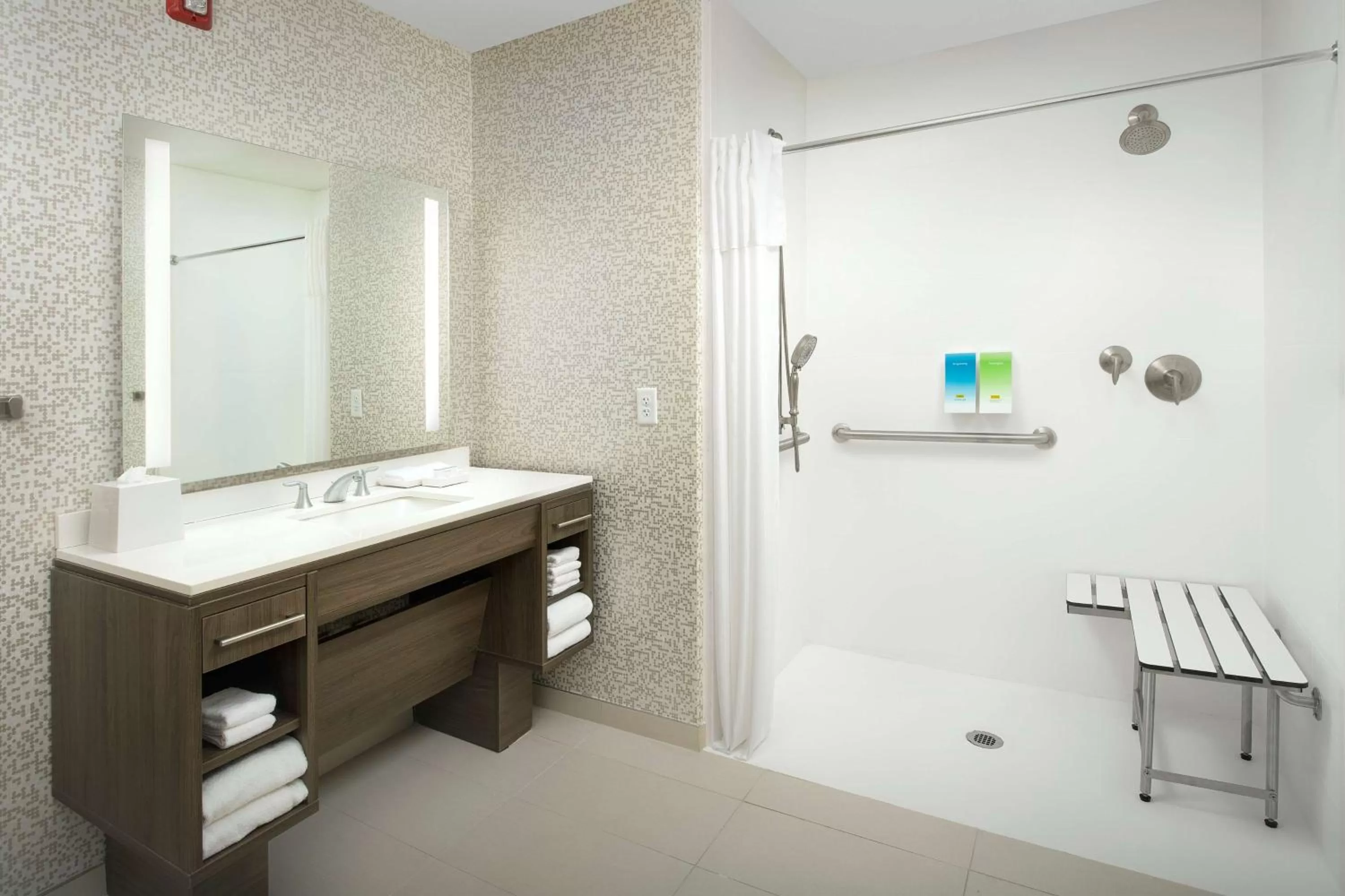 Bathroom in Home2 Suites By Hilton St. Augustine I-95