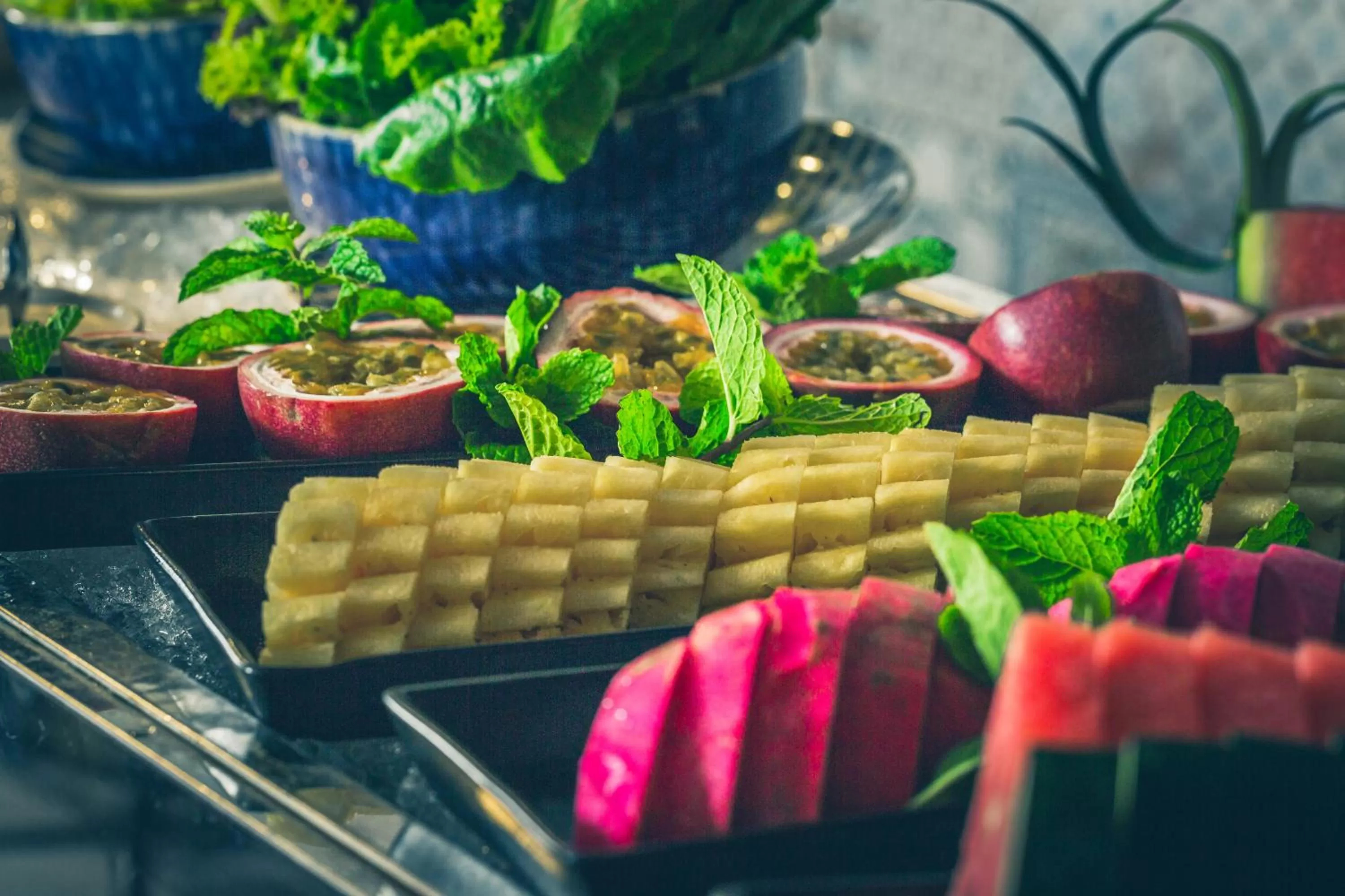 Buffet breakfast in Prostyle Hotel Ho Chi Minh プロスタイルホテルホーチミン