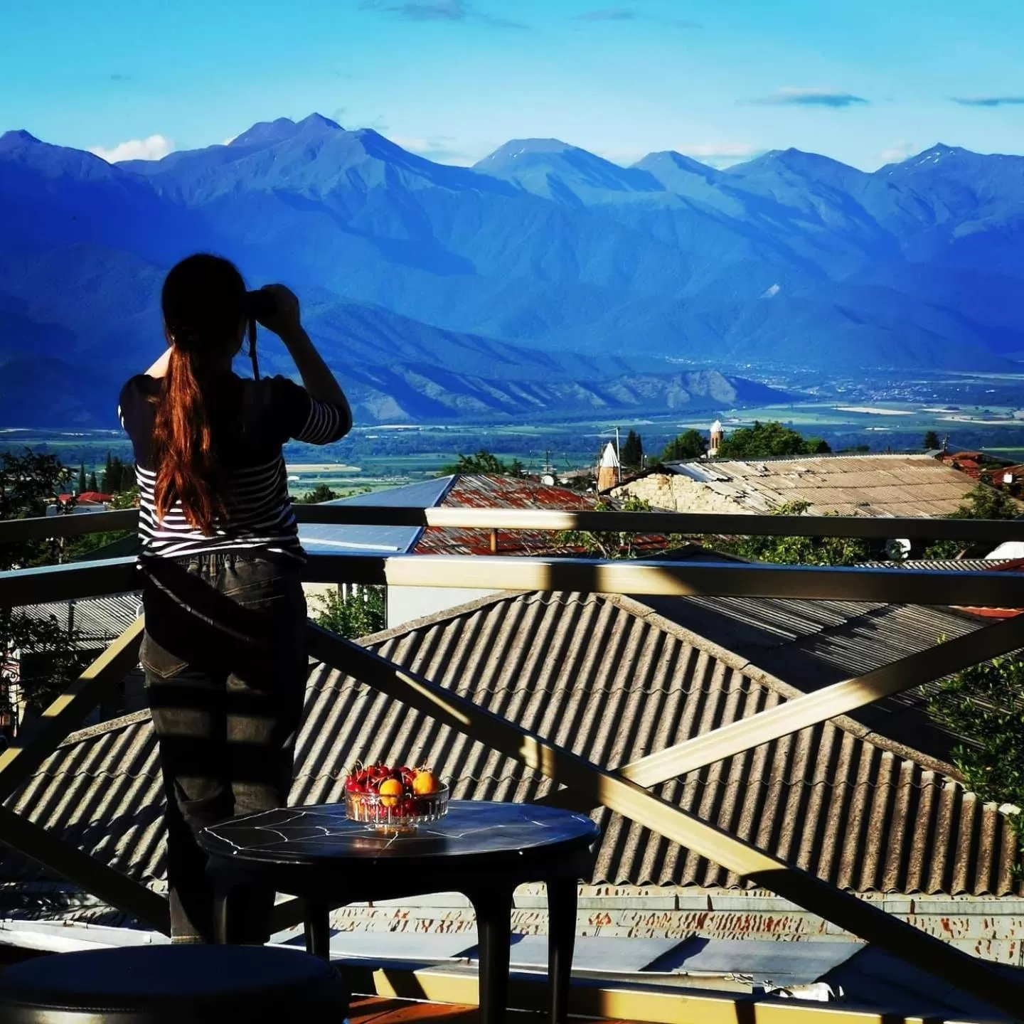 Natural landscape in Qilimcha's Guesthouse-Art Museum