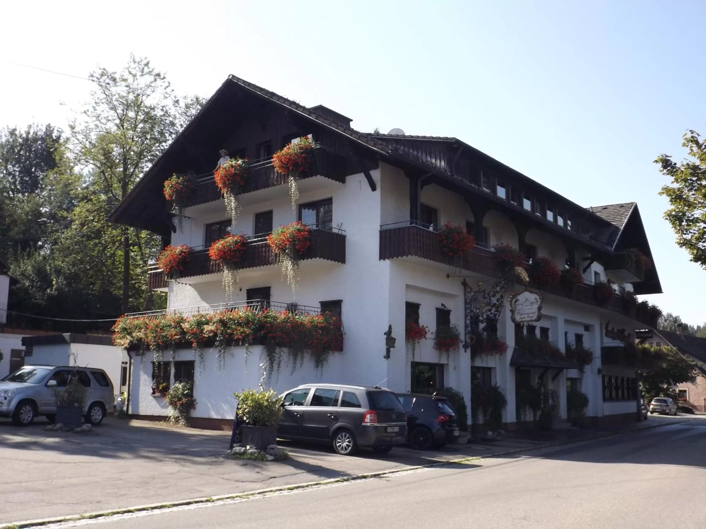 Property building in Alemannenhof Hotel Engel