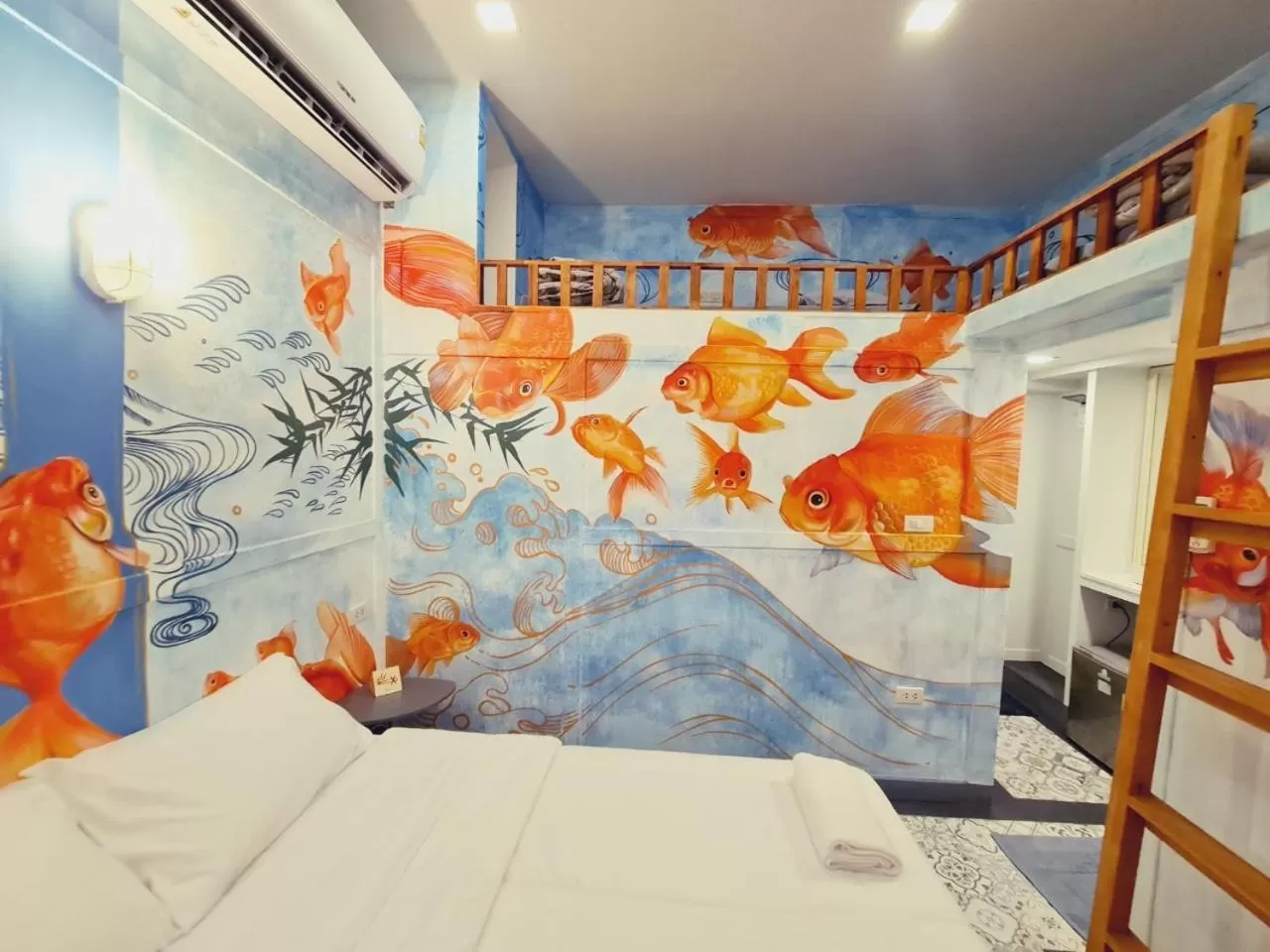 Bed in Suraya Bangkok