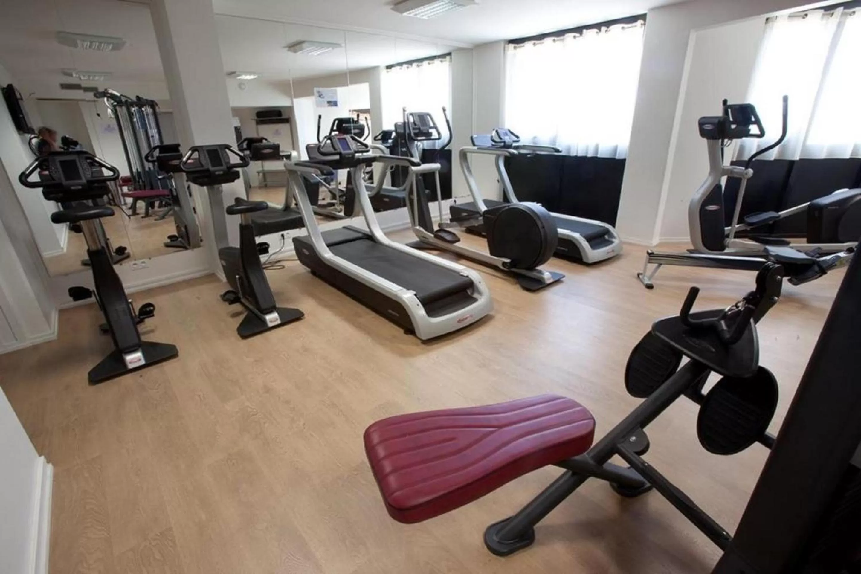 Fitness centre/facilities in Hotel Palladia