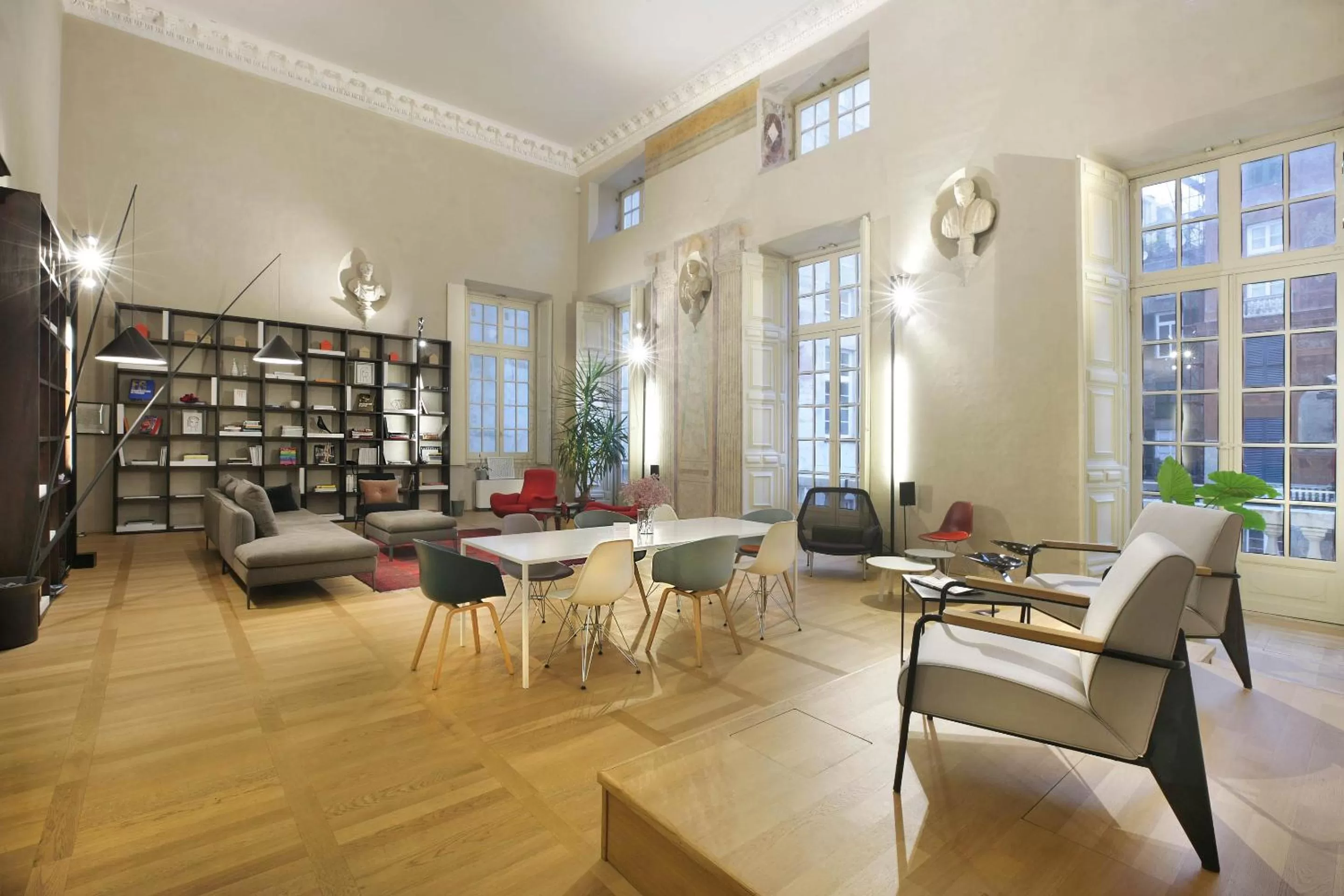 Library in Hotel Palazzo Grillo