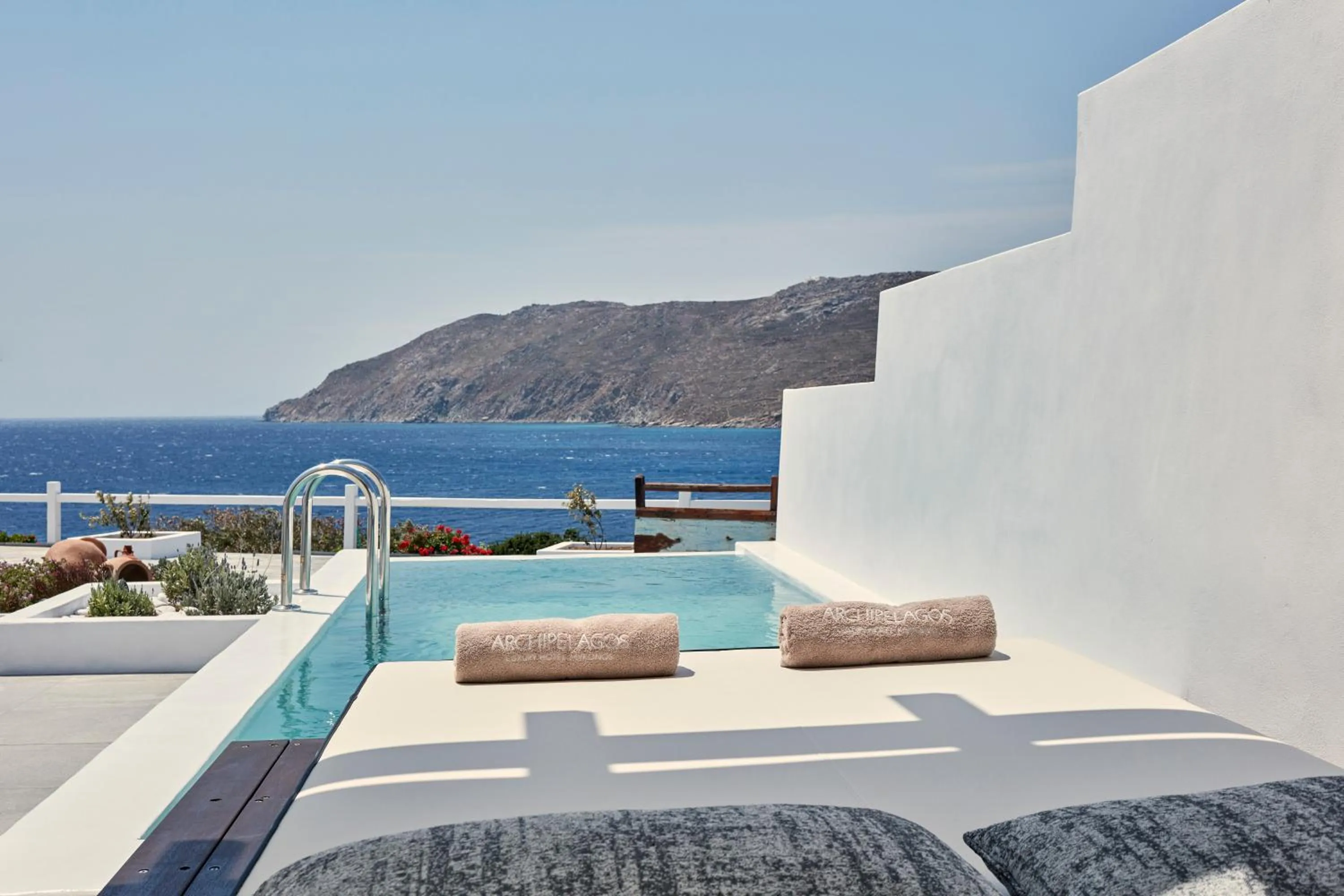 Balcony/Terrace in Archipelagos Hotel - Small Luxury Hotels of the World