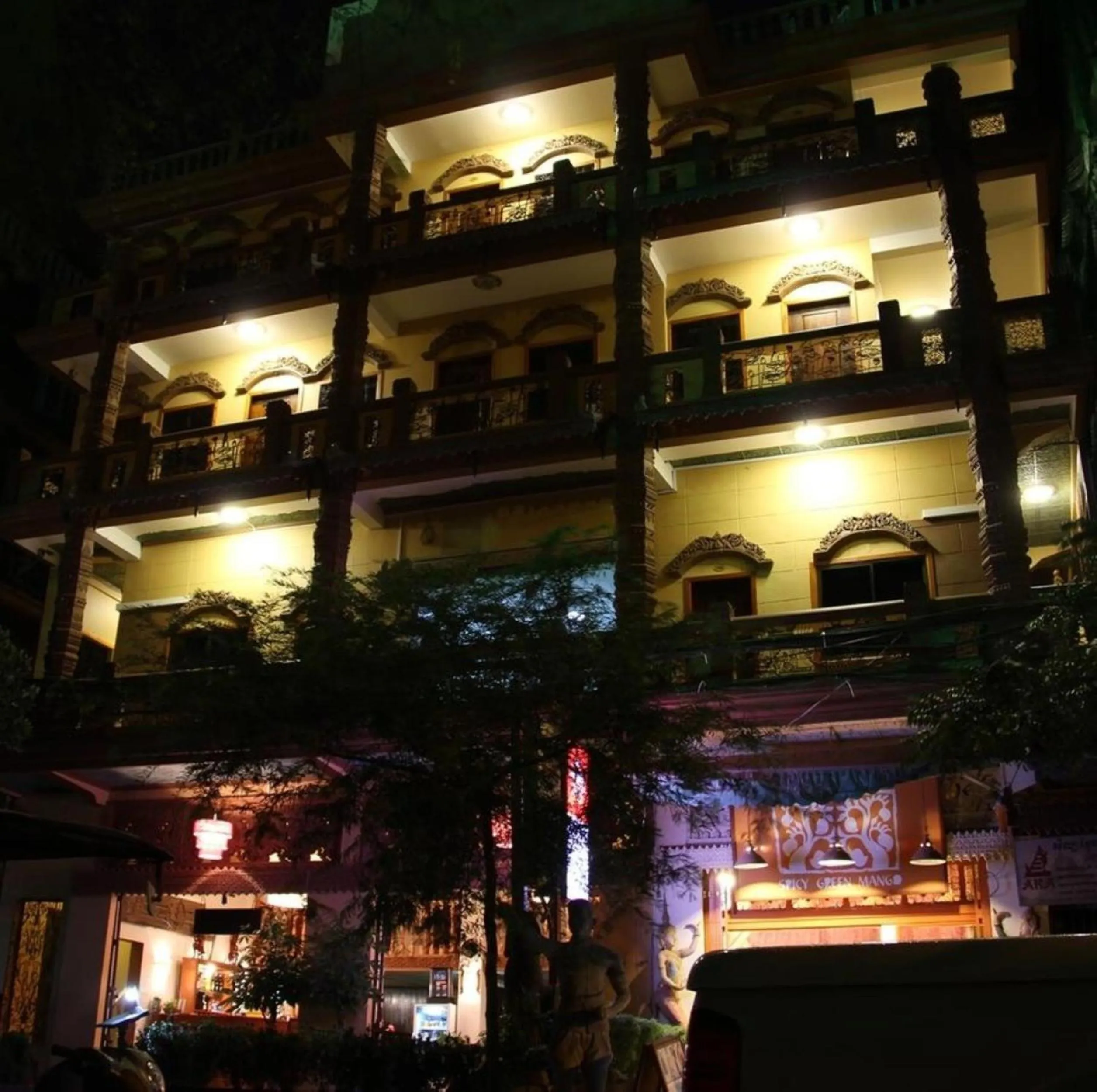 Facade/entrance in RS II Guesthouse