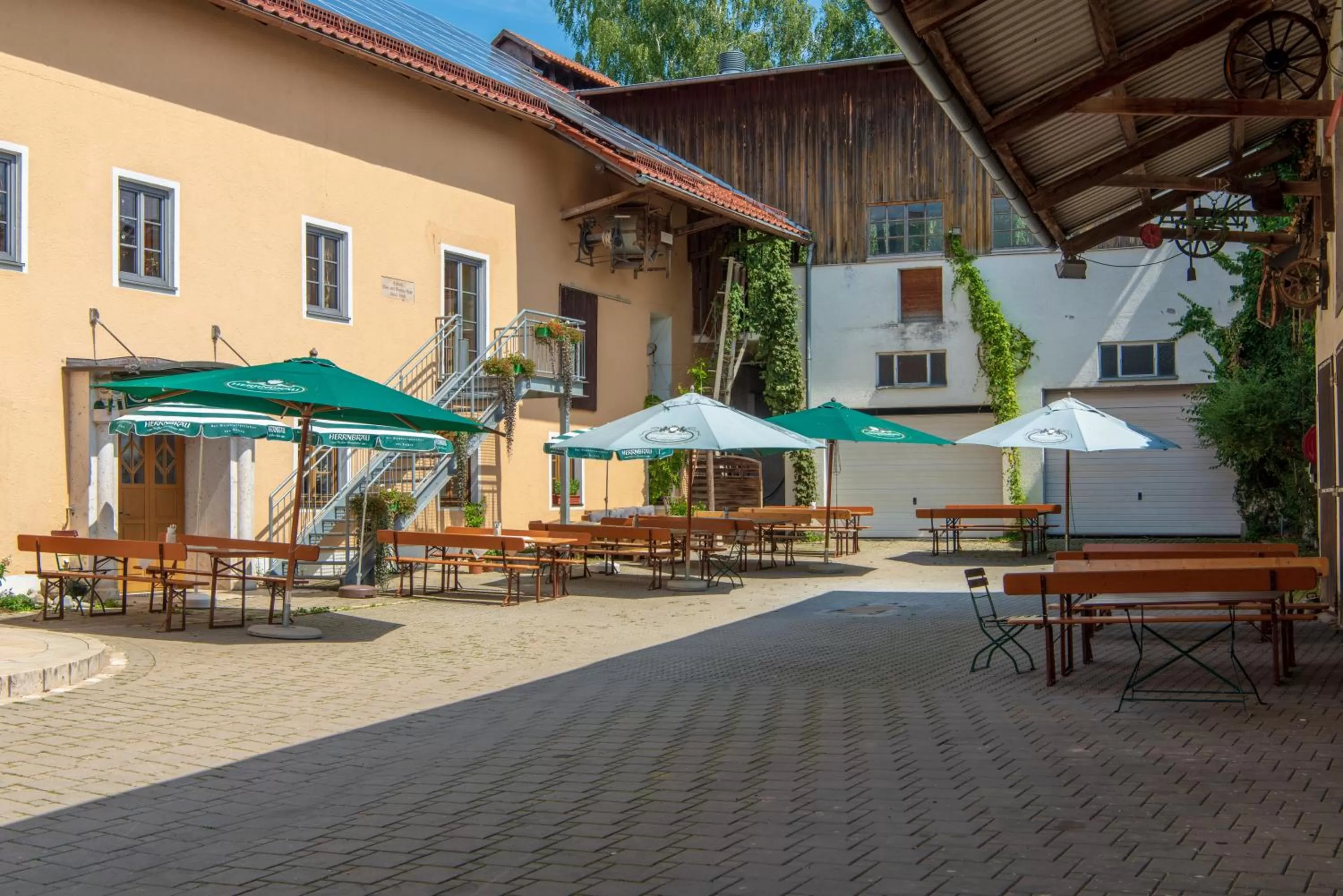 Patio in Gasthaus Paulus