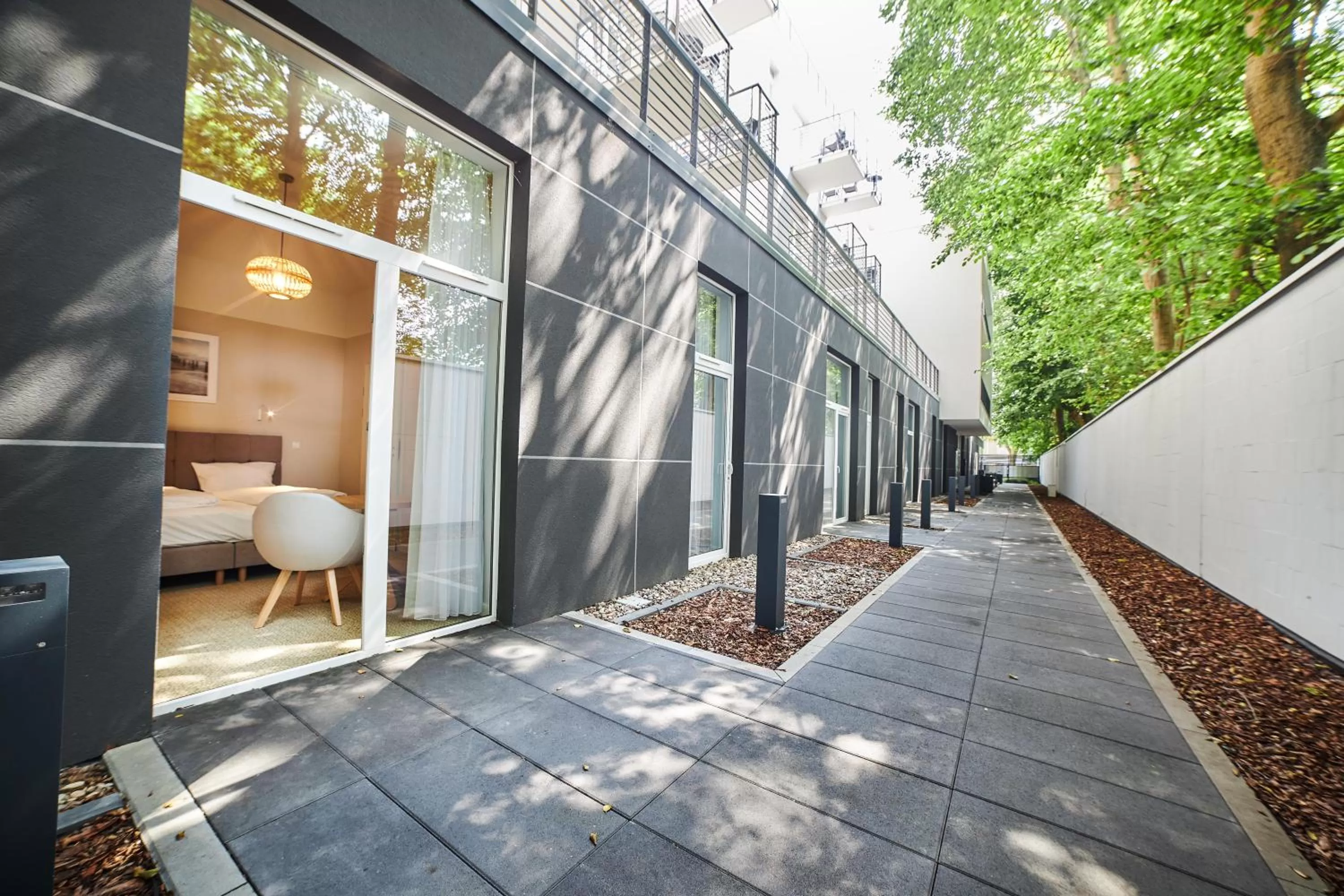 Property building in Molo Park Aparthotel