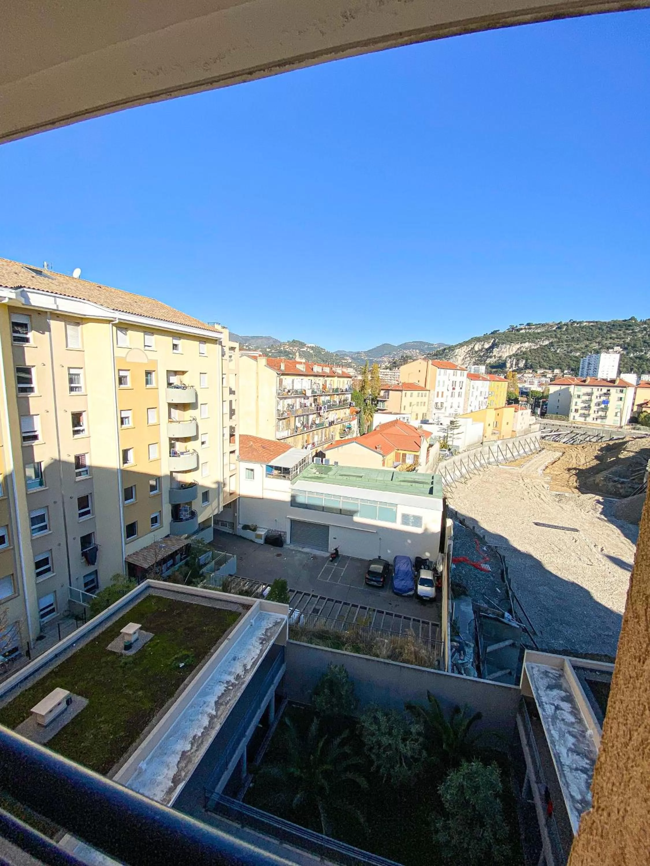 View (from property/room) in City Résidence Nice
