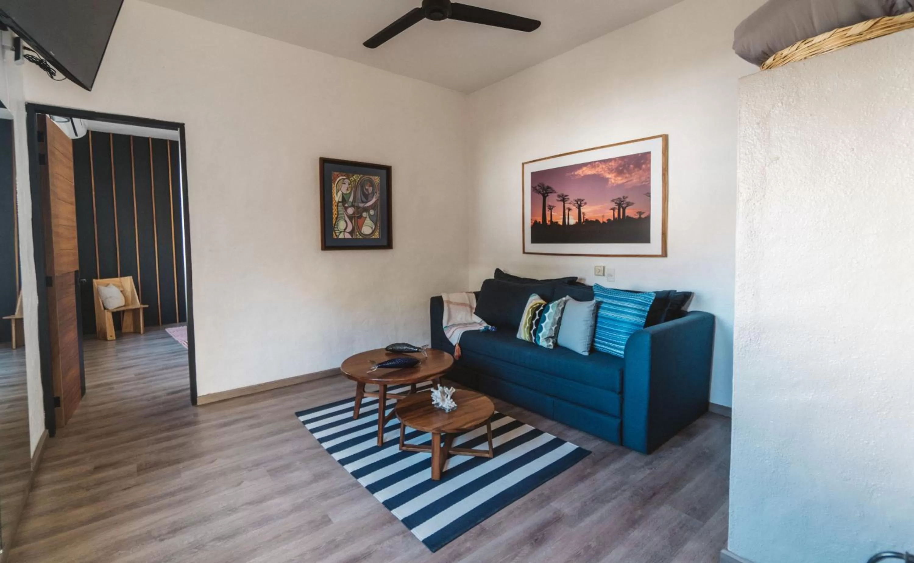 Living room in Amaia Boutique Hotel