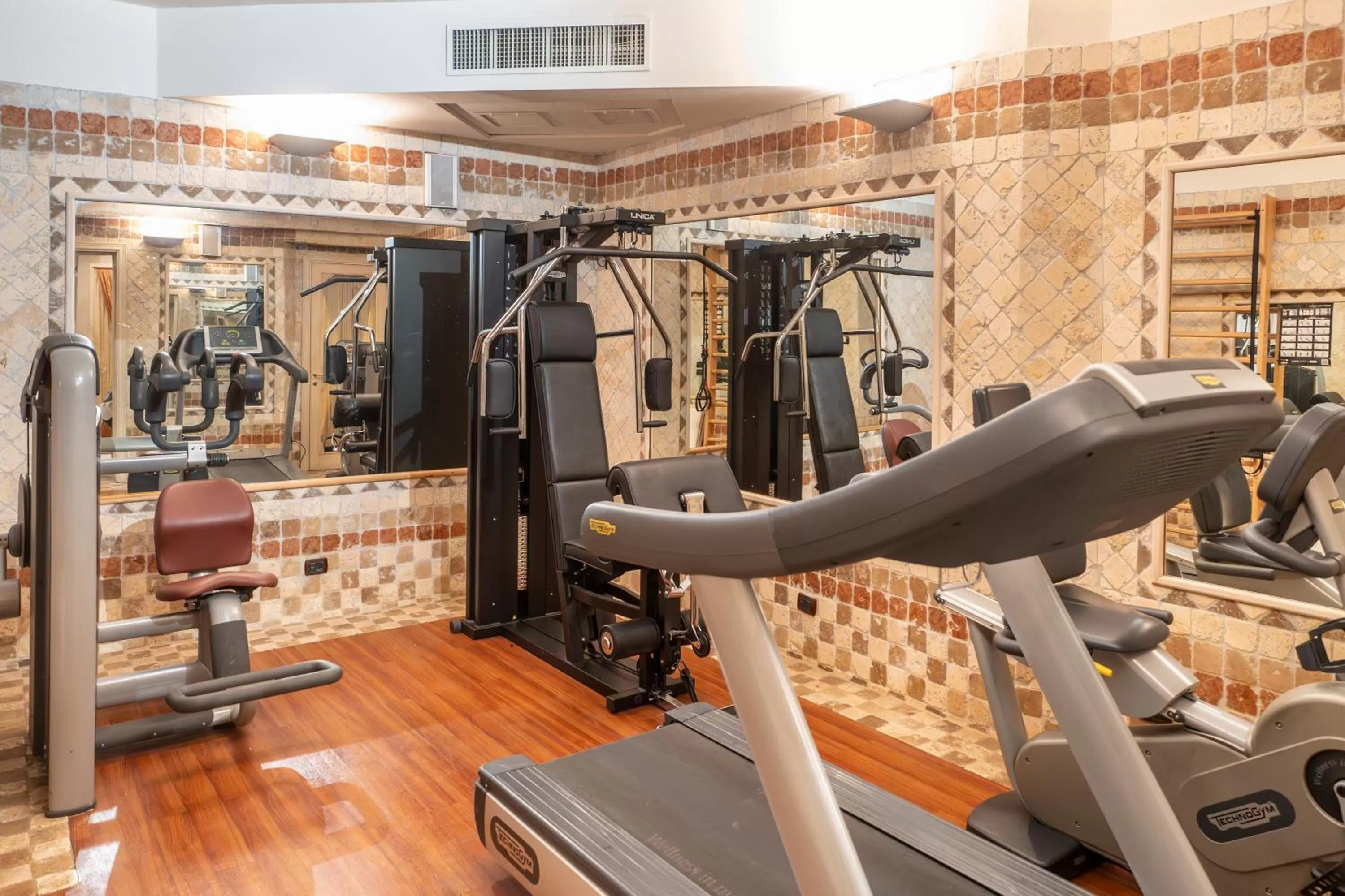 Fitness centre/facilities in Adler Cavalieri Hotel-Private Spa & Gym