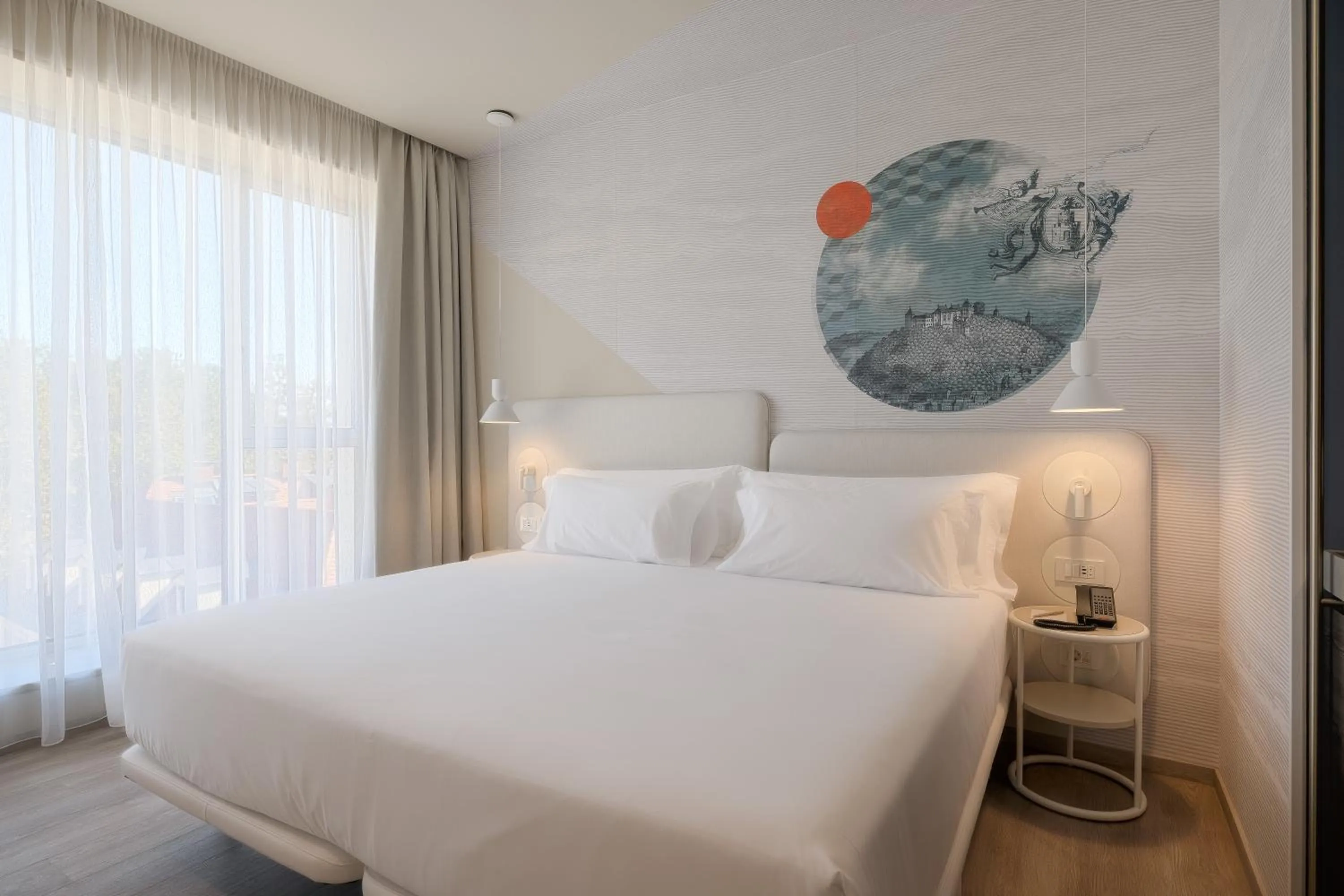 Bedroom, Bed in Occidental Ljubljana