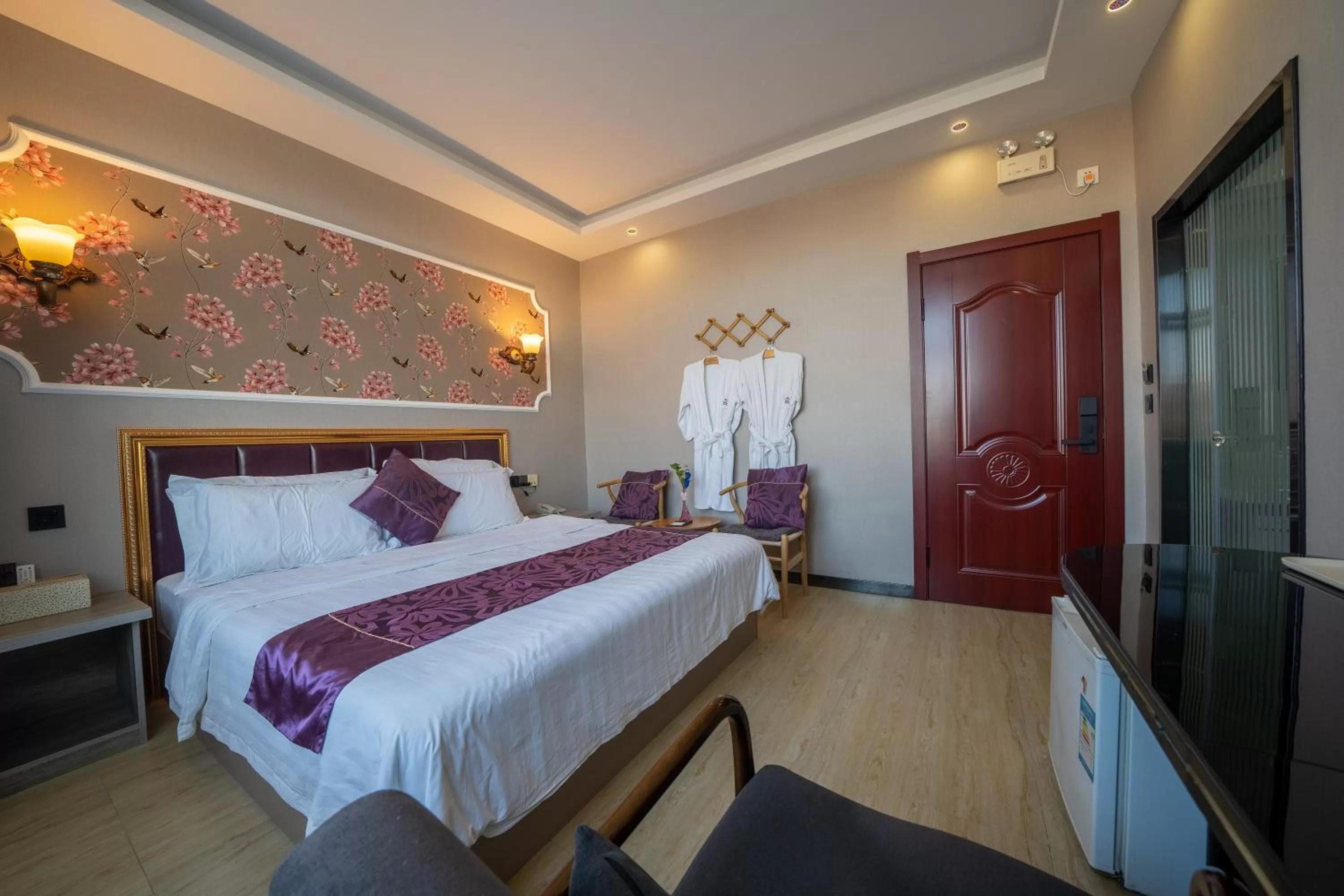 Bedroom, Bed in XinQihang Hotel Harbin Taiping Airport