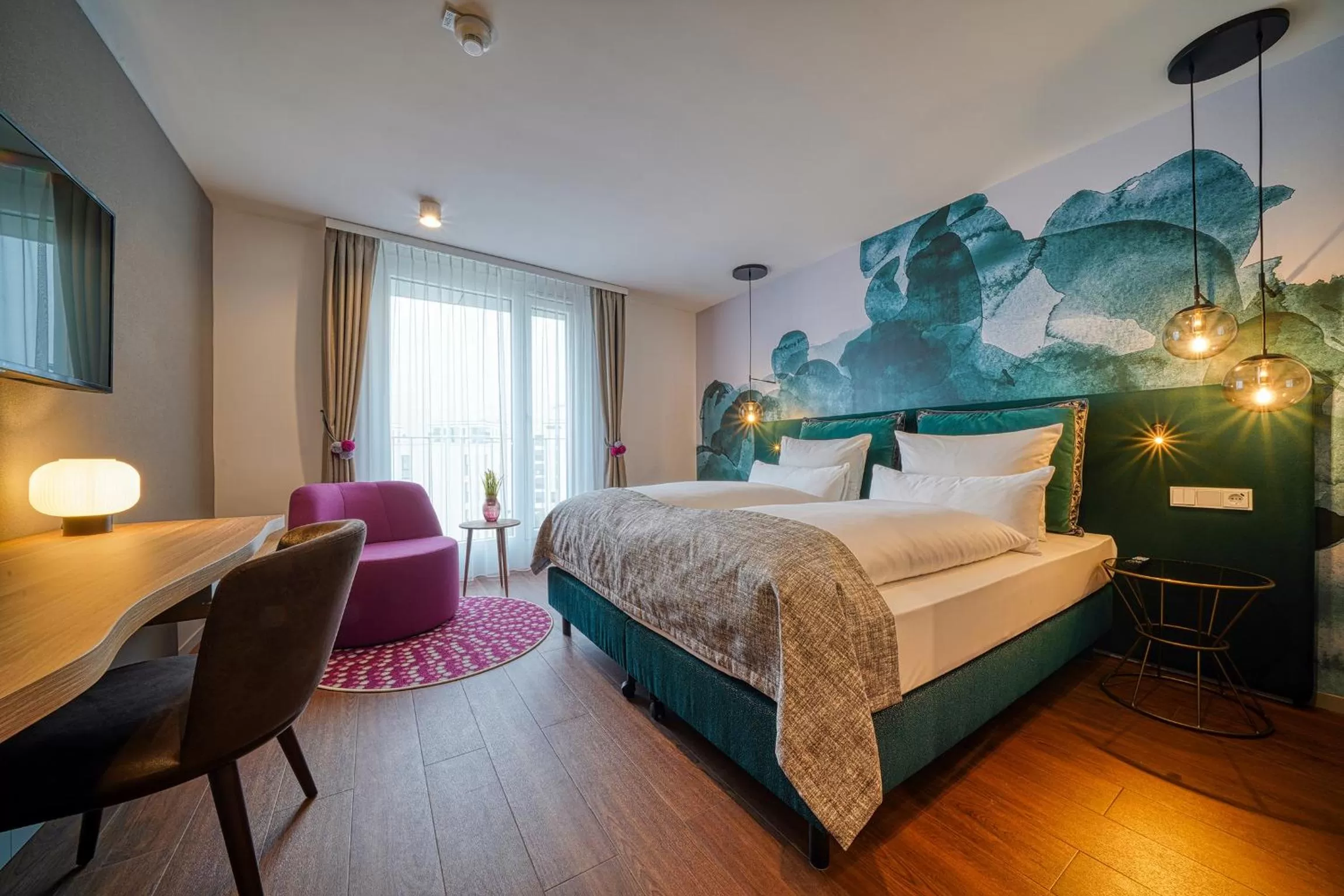 Photo of the whole room, Bed in Vienna House Easy by Wyndham Freiburg City